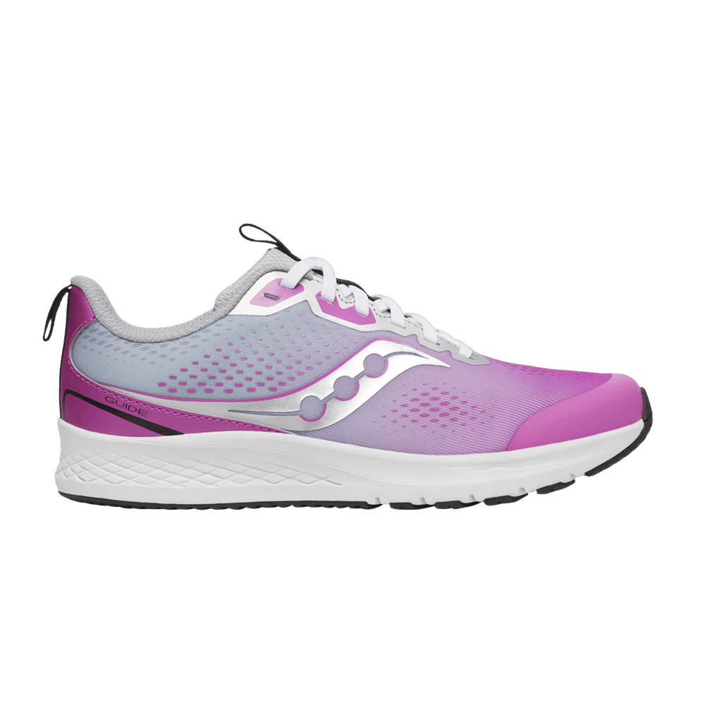 Saucony Guide 16 Big Kid 'Grey Berry'