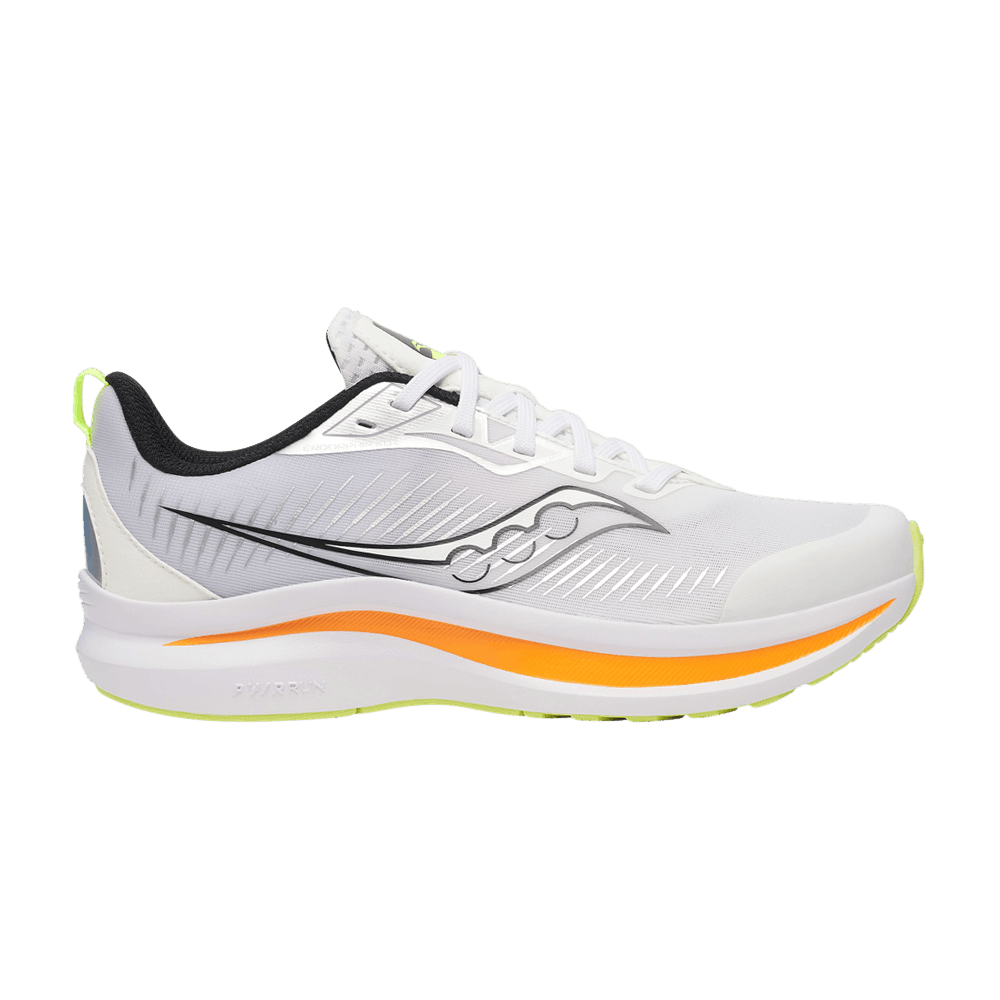 Saucony Endorphin KDZ Big Kid 'White Orange Lime'