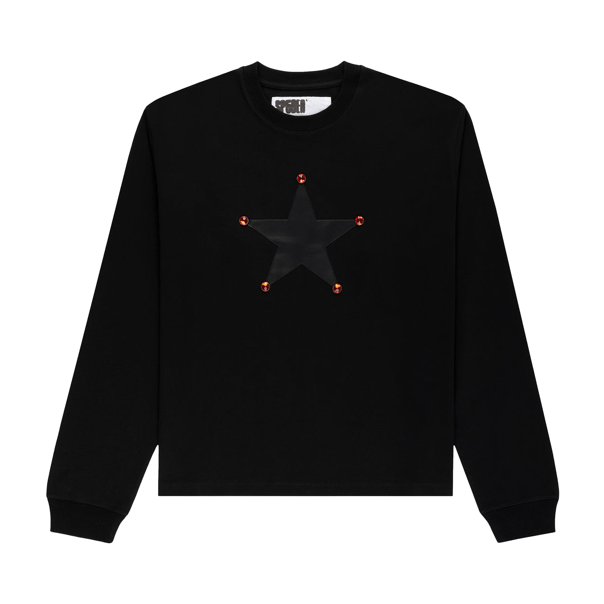 Sp5der Pornstar Longsleeve Tee 'Black'