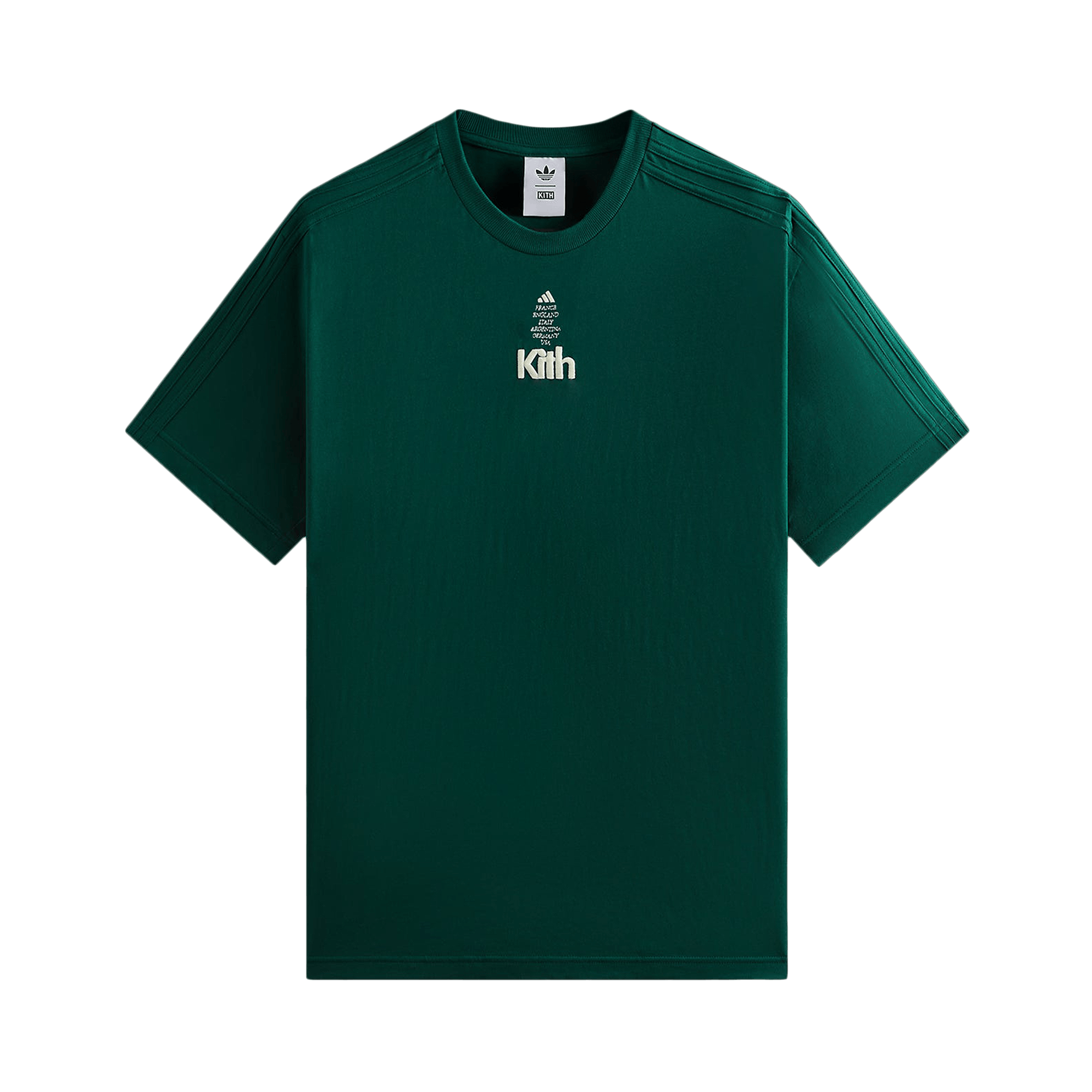 Kith For Adidas Football Short-Sleeve Tee 'Green'