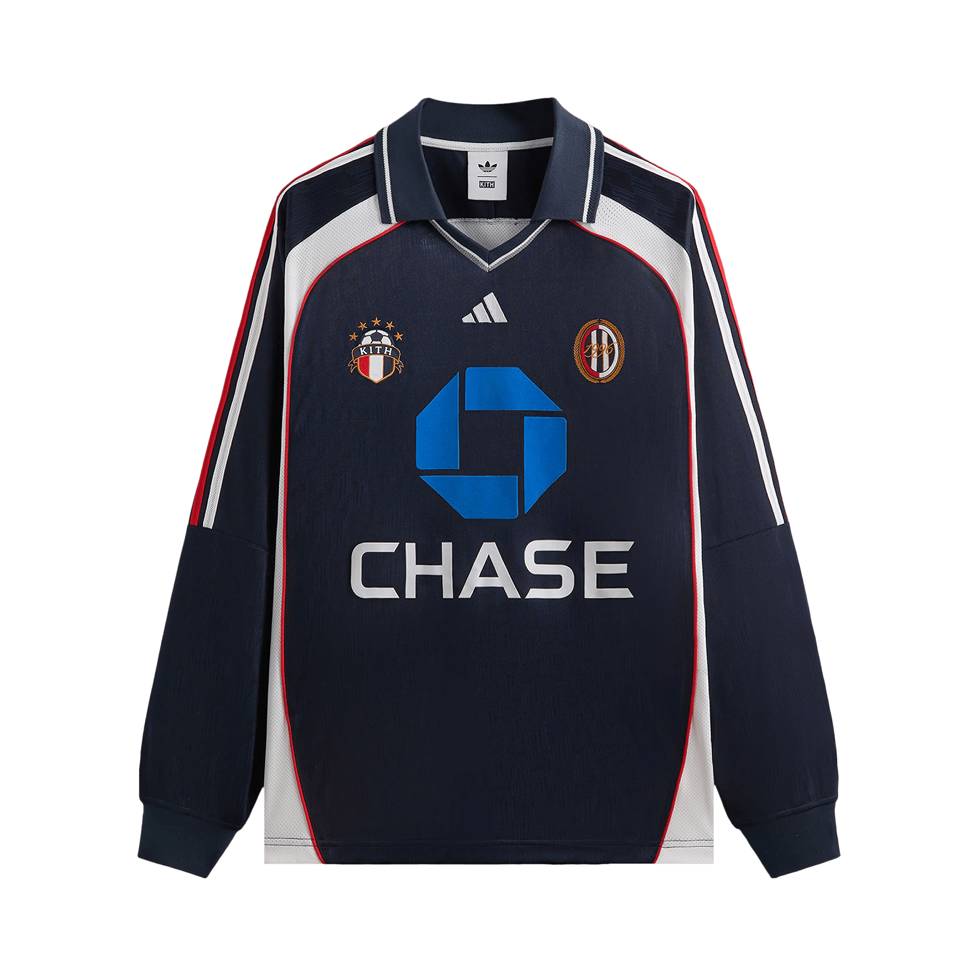 Kith For Adidas Football Chase Long-Sleeve Jersey 'Legend Ink'