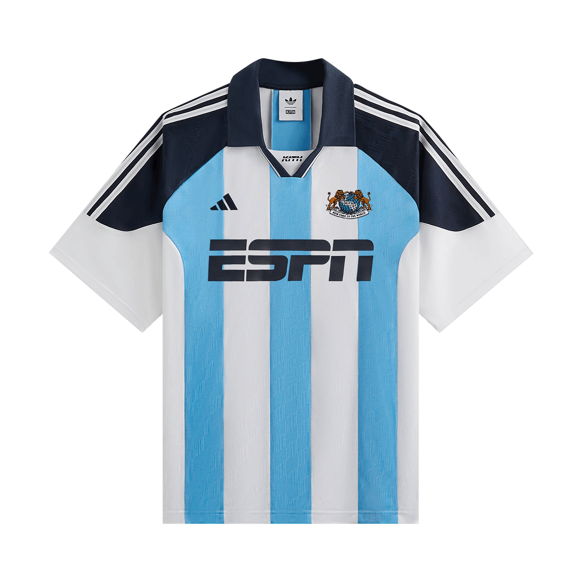 Kith For Adidas Football Espn Jersey  'White / Blue'
