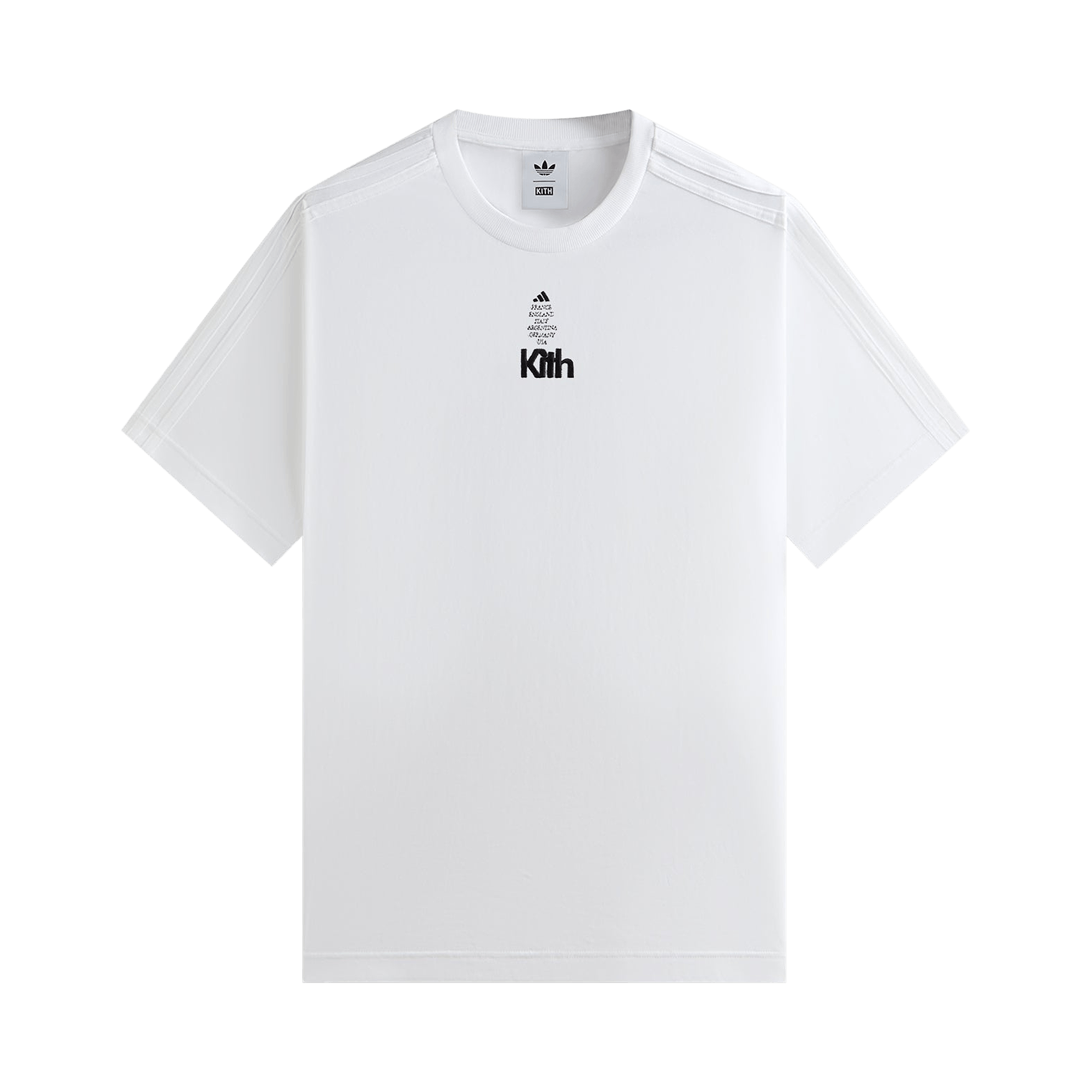 Kith For Adidas Football Short-Sleeve Tee 'White'