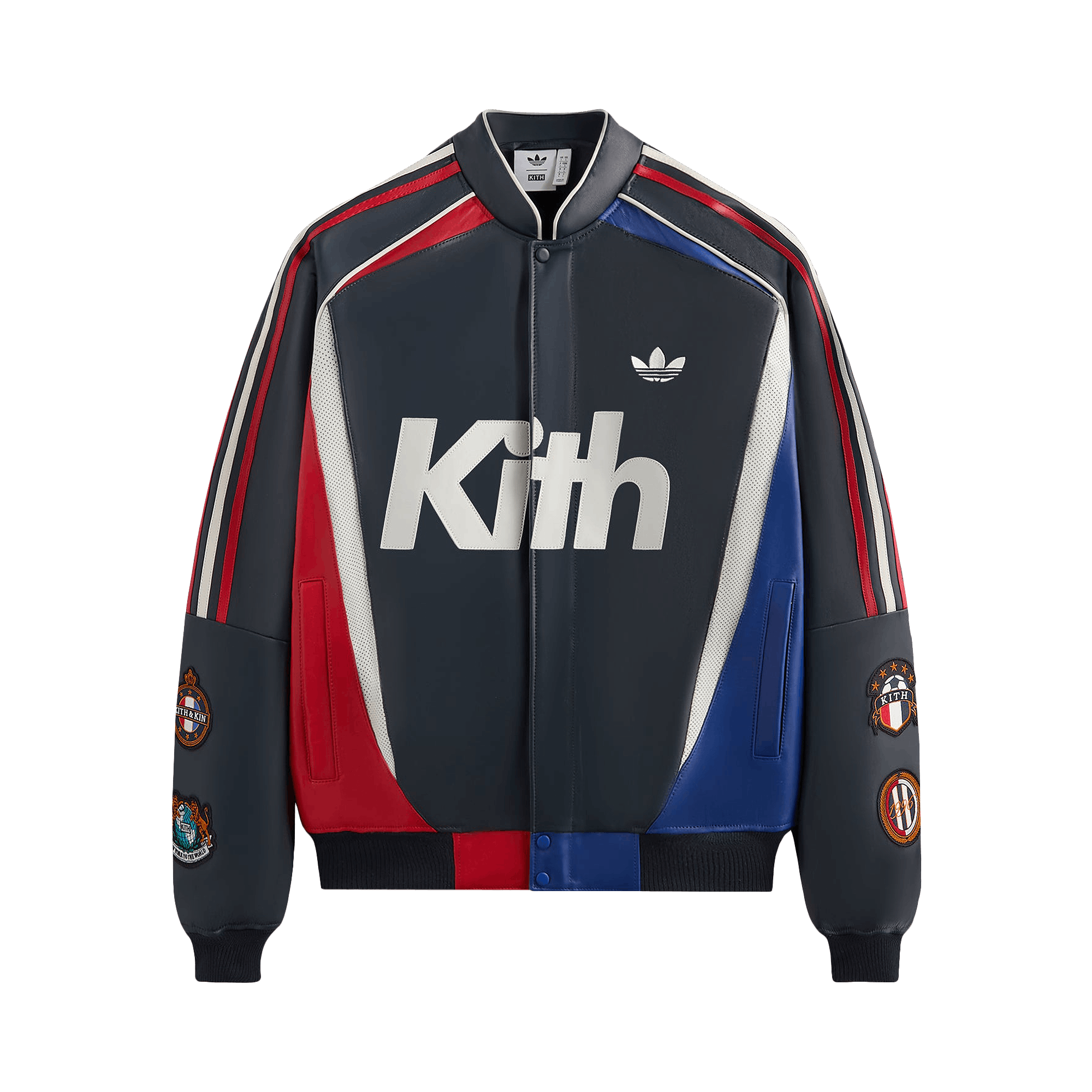 Kith For Adidas Football Bomber Jacket 'Legend Ink'