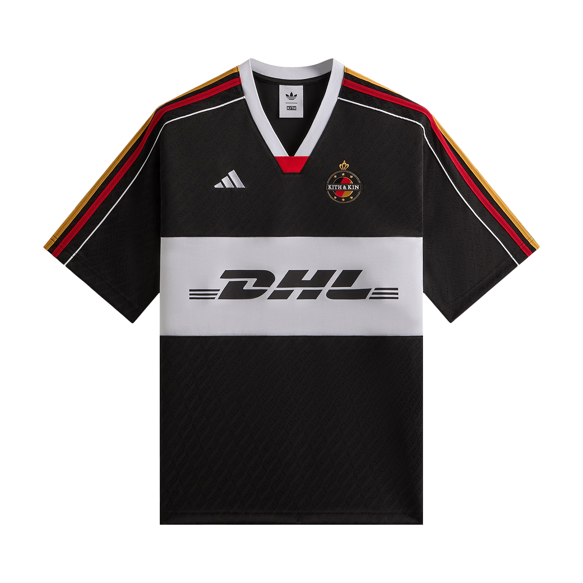 Kith For Adidas Football Dhl Express Jersey 'Black'