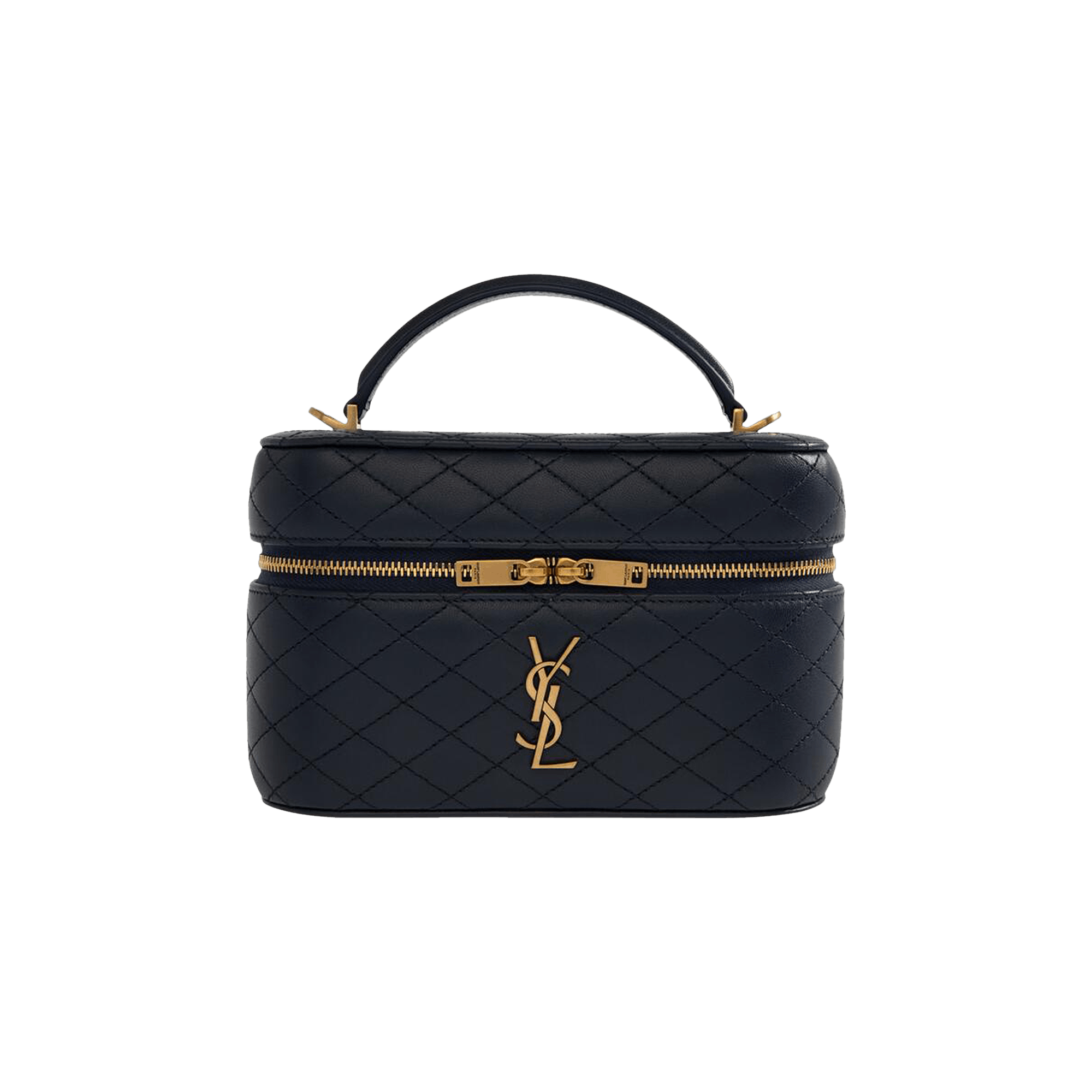 Saint Laurent Mini Gaby Vanity Bag 'Marine'