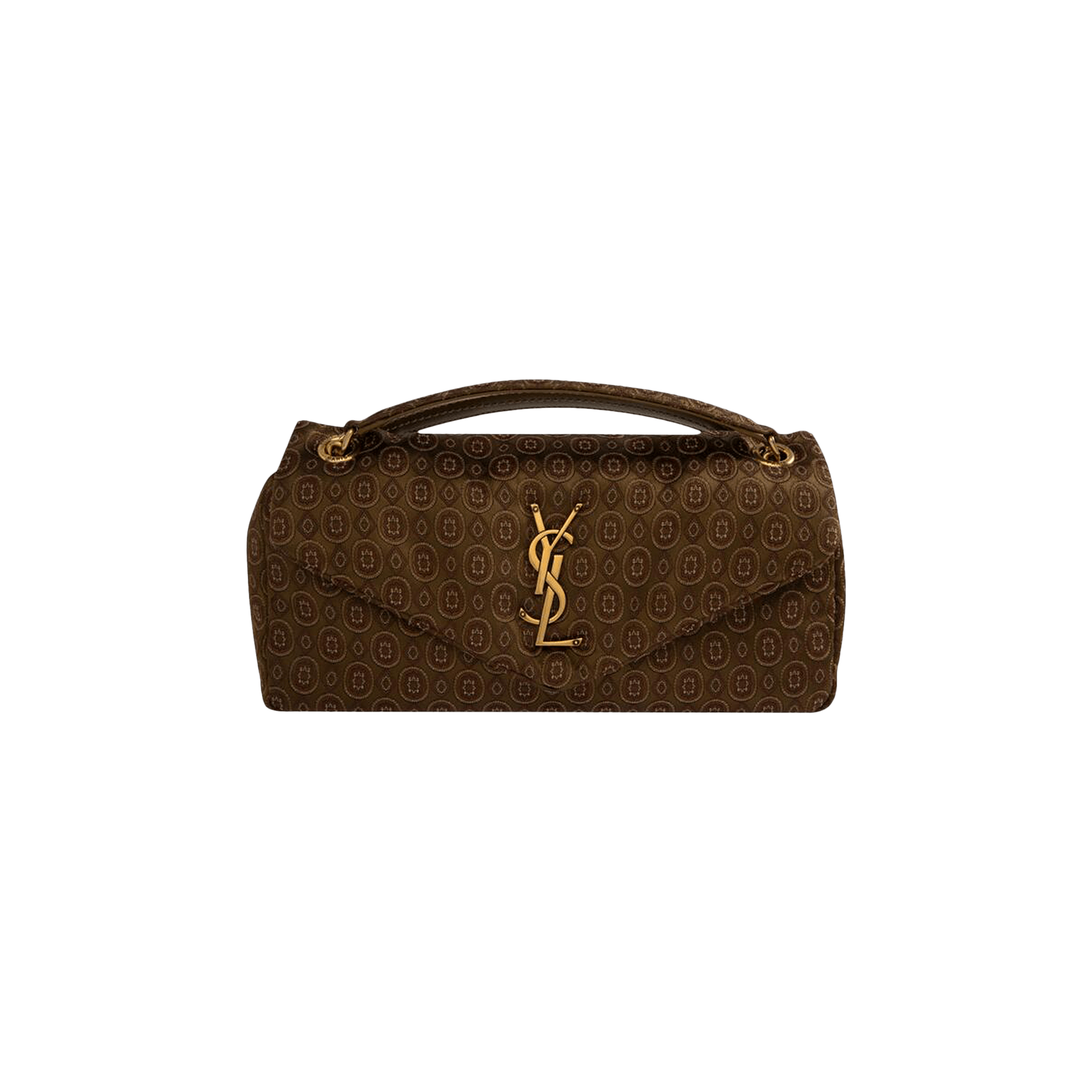 Saint Laurent Calypso Small Bag 'Military/Red'