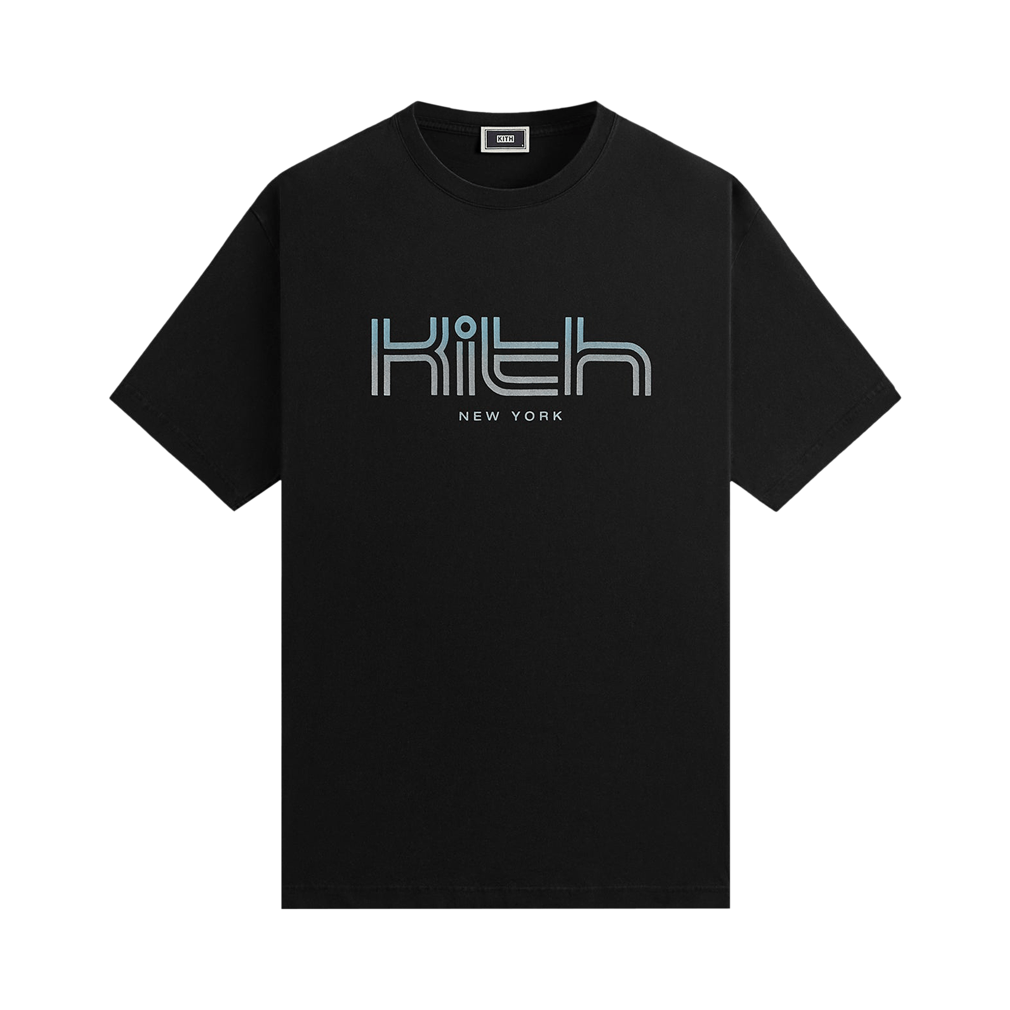 Kith For New York Techno Logo Tee 'Black'