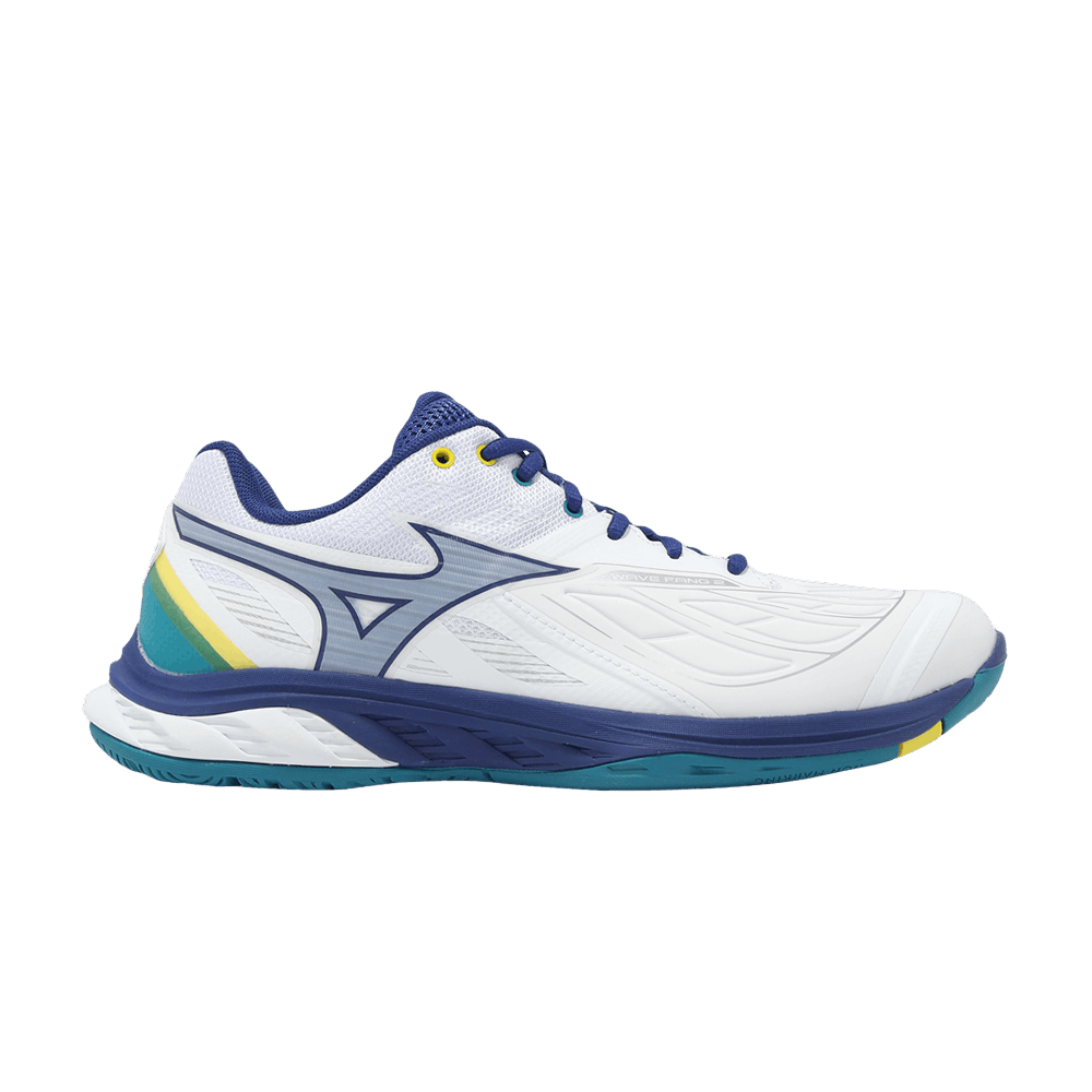 Buy Mizuno Wave Fang 2 Wide 'Salute Hibiscus Peacock Blue