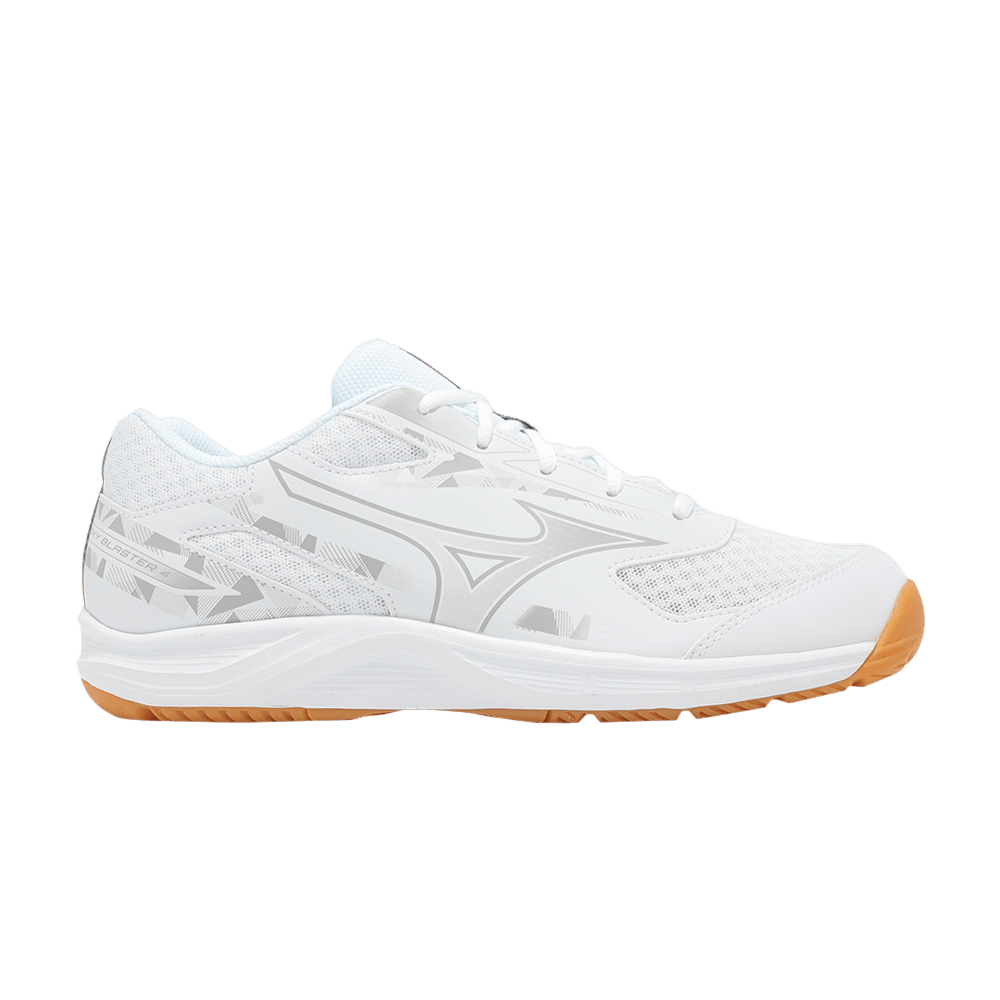 Buy Mizuno Sky Blaster 4 Wide 'White Grey Mint' - 71GA253313 | GOAT