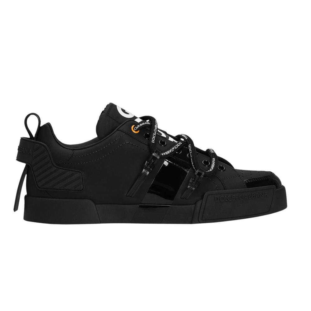スニーカー Dolce & Gabbana SS25 (CS1772 A106580999) Buy Dolce & Gabbana Portofino 'Black' - CS1772 A1065 80999