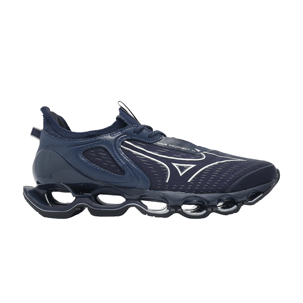 みょん Mizuno Wave Horizon 8 Super Wide White Grey Men Road Running