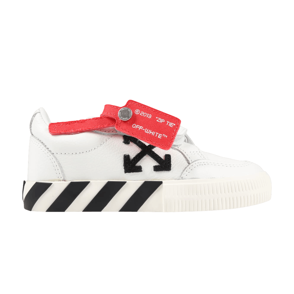 Buy Off-White Vulc Sneaker Kids 'White Black' 2023