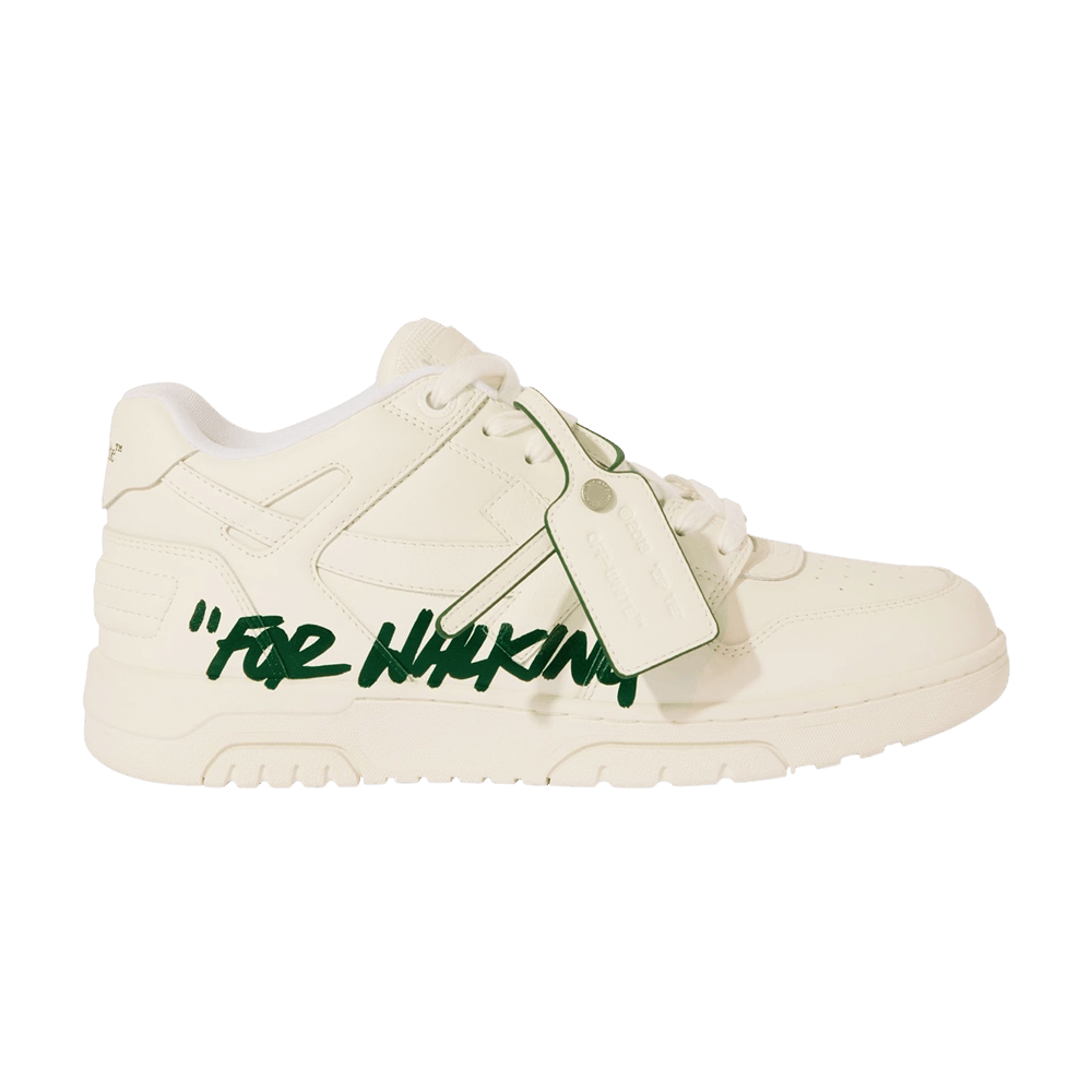 Off-White Out of Office 'For Walking - White Jet Green'