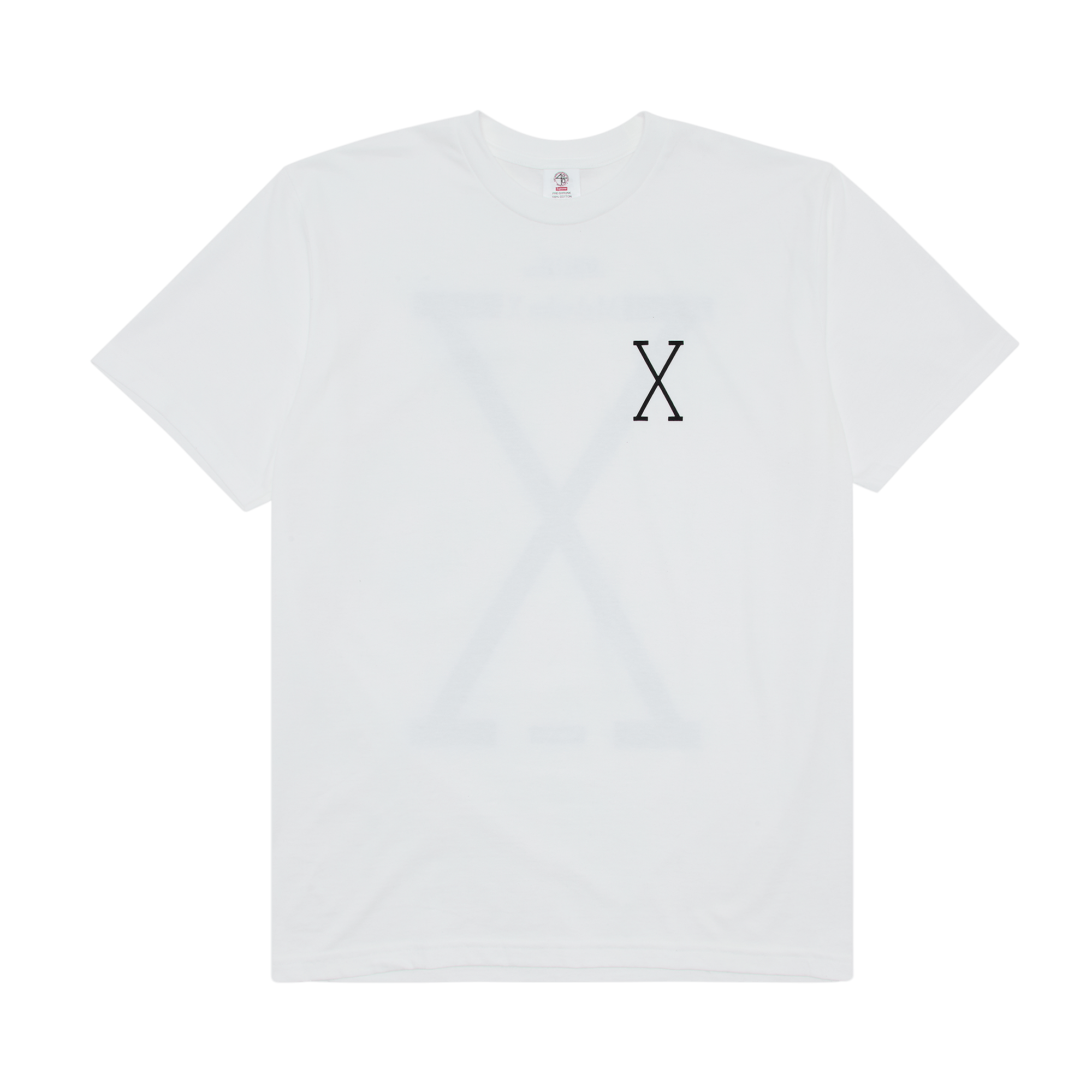 Supreme x 40 Acres Malcolm X Tee 'White'