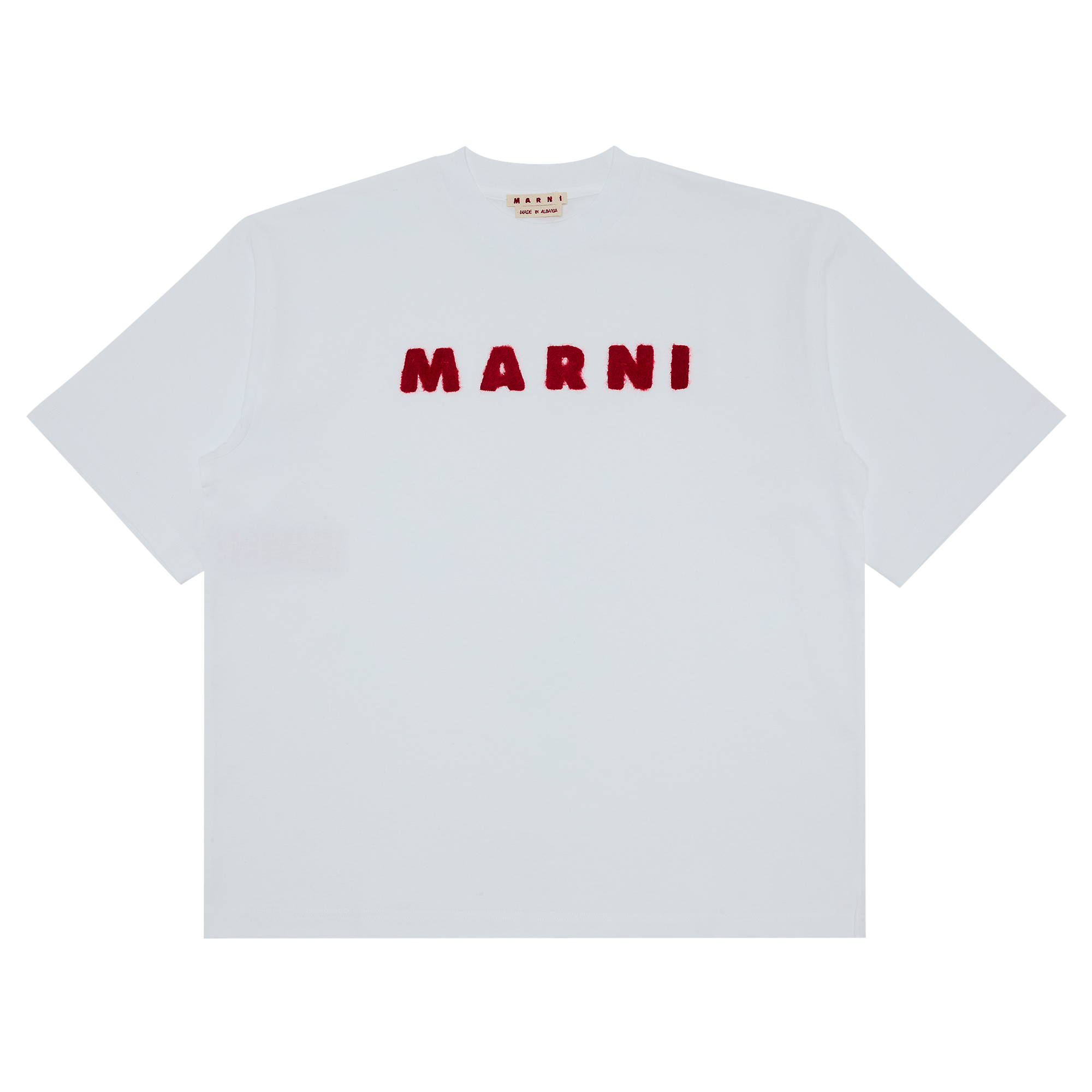 Buy Marni T-Shirt 'Lily White' - HUMU0198X0 UTC017 00W01 | GOAT