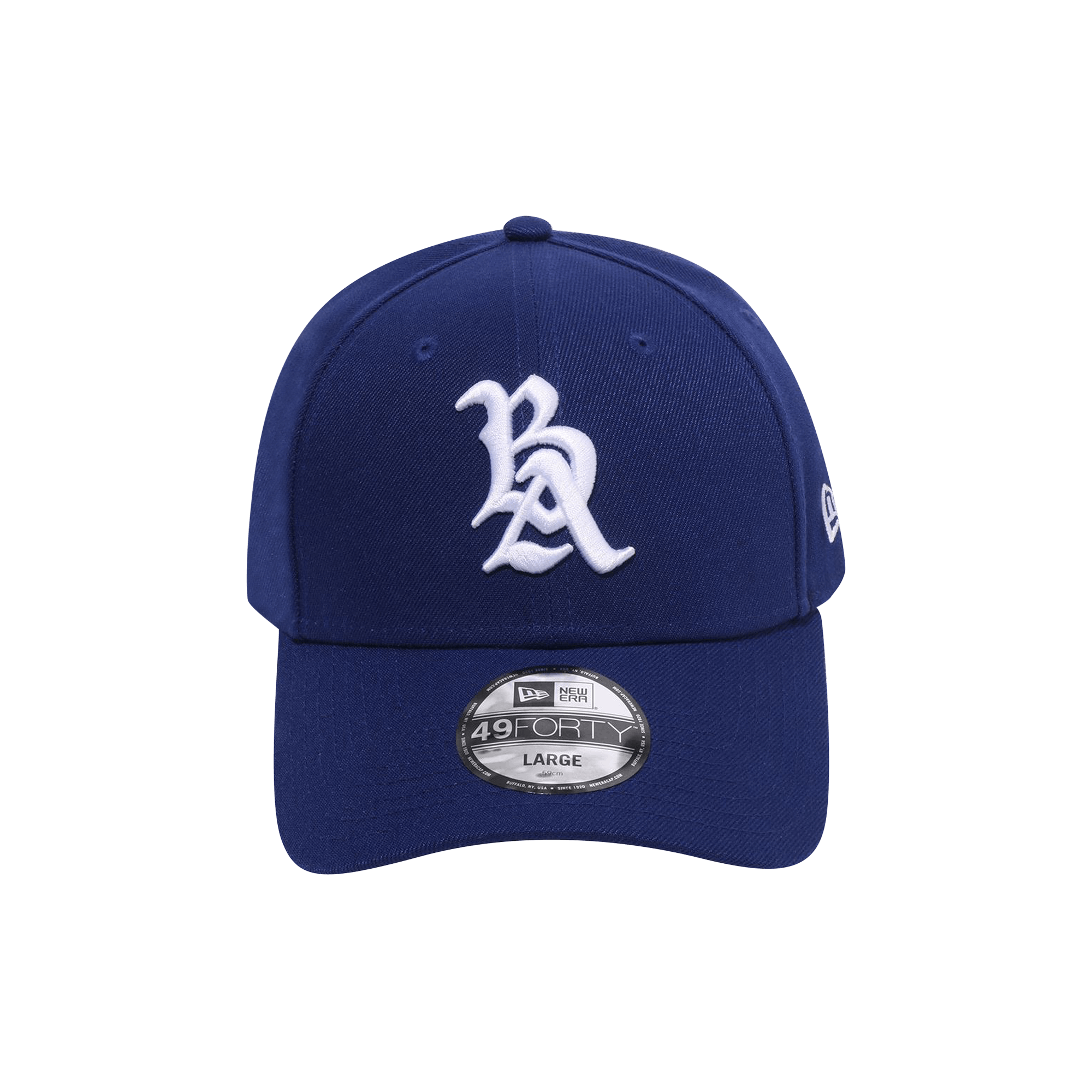 BAPE Baseball Logo New Era 49FORTY Cap 'Navy'
