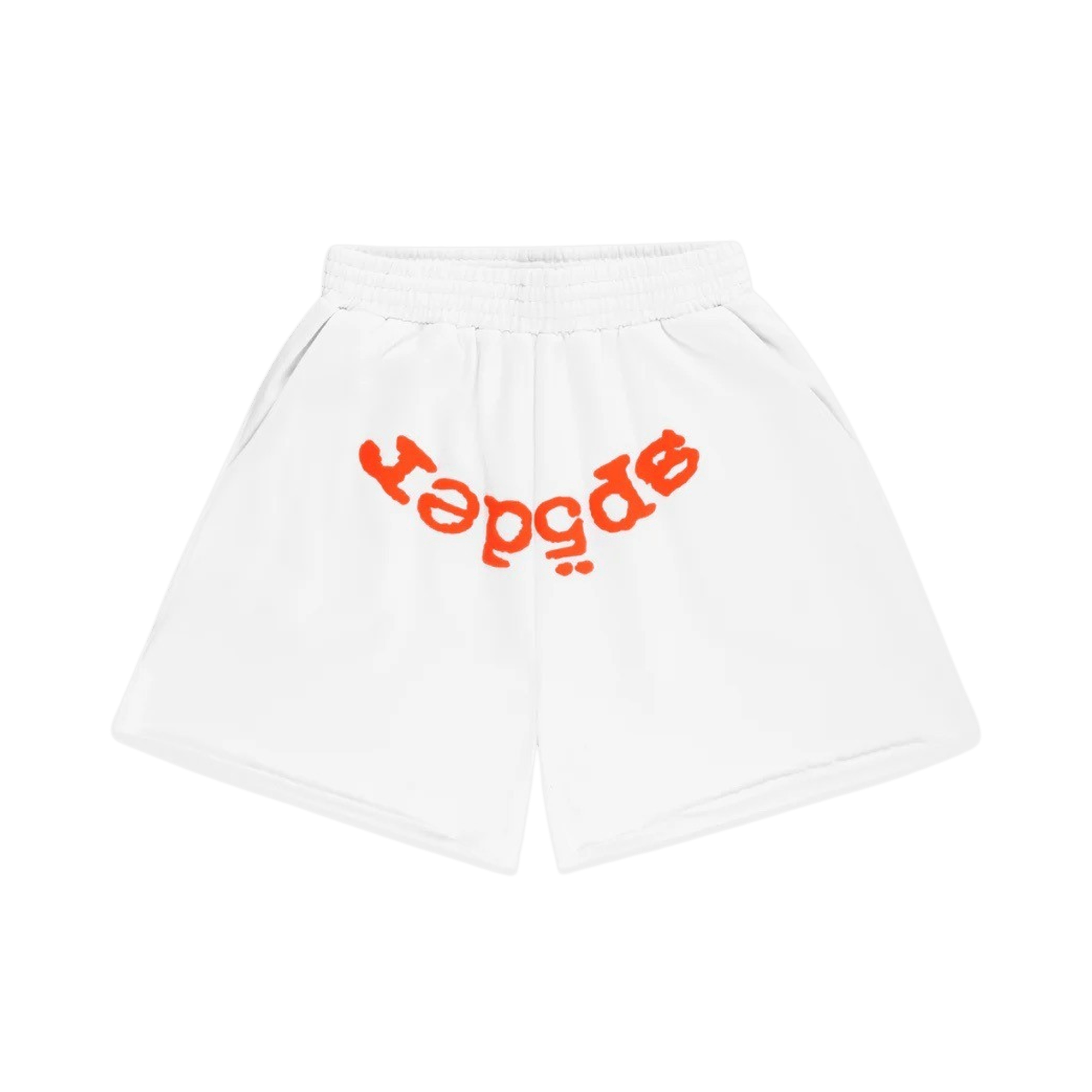 Sp5der Og Web V2 Sweatshort 'White'
