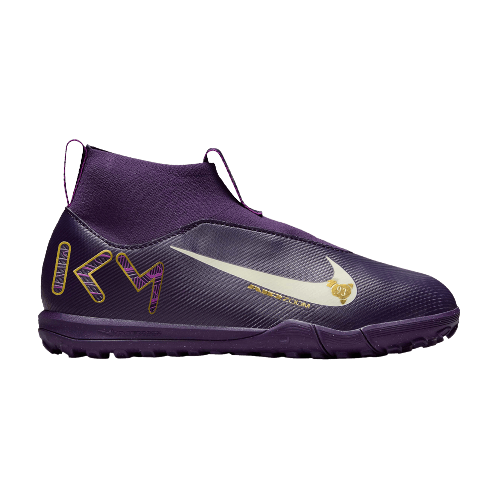 Kylian Mbappé x Nike Zoom Mercurial Superfly 10 Academy TF GS 'Grand Purple'