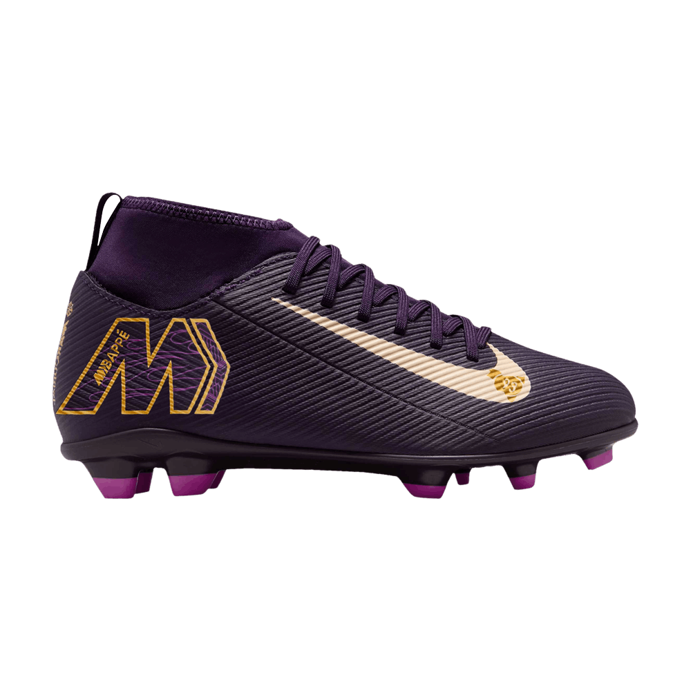 Kylian Mbappé x Nike Mercurial Superfly 10 Club MG GS 'Grand Purple'