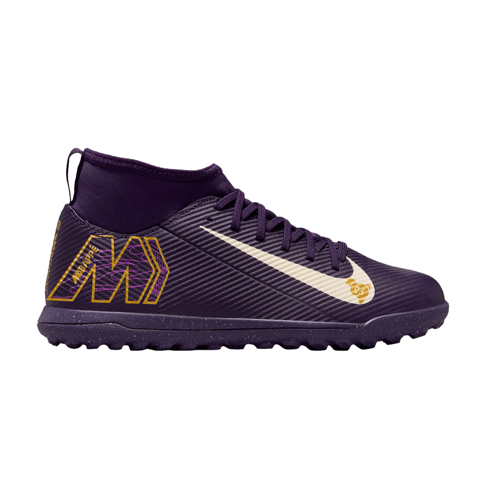 Kylian Mbappé x Nike Mercurial Superfly 10 Club TF GS 'Grand Purple'