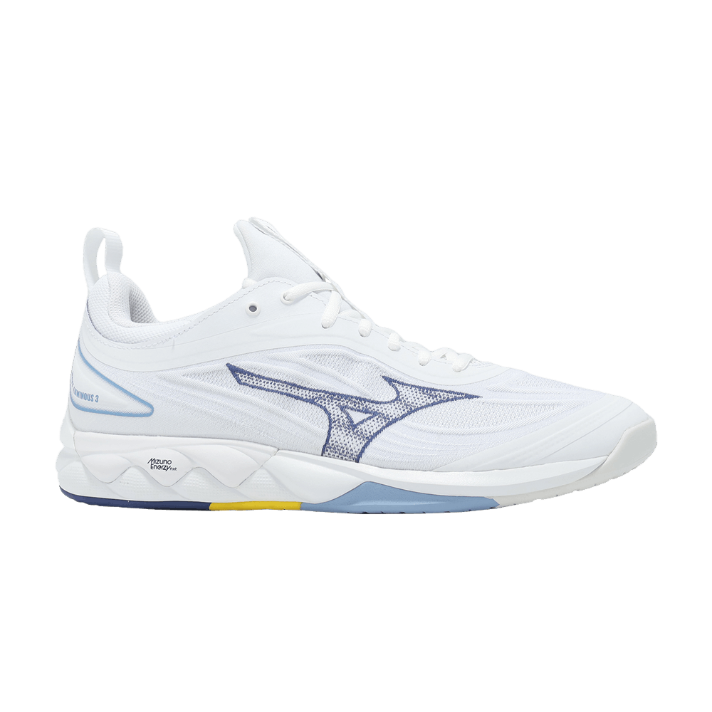 Mizuno Wave Luminous 3 'White Bellwether Blue'