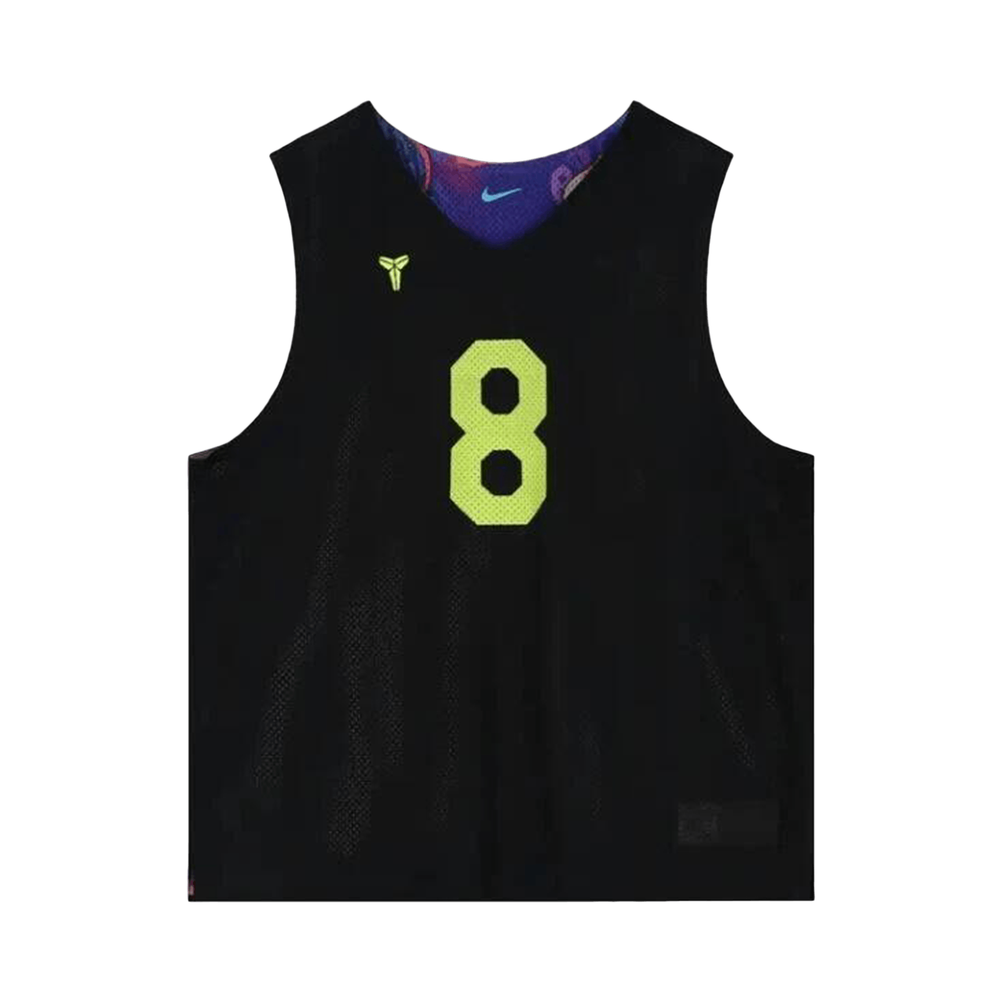 Nike Kobe Dri FIT Reversible Jersey 'Black/Bright Crimson'