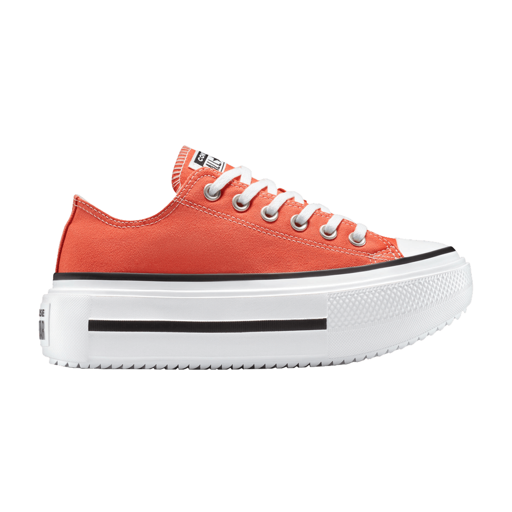 Converse Chuck Taylor All Star Lift Double Stack Low 'Vermillion Red'