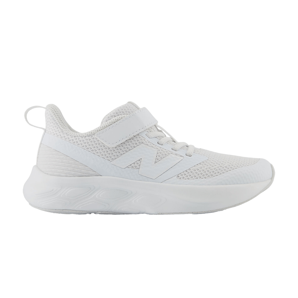 New Balance Fresh Foam 625 Bungee Lace Top Strap Little Kid Wide 'White'