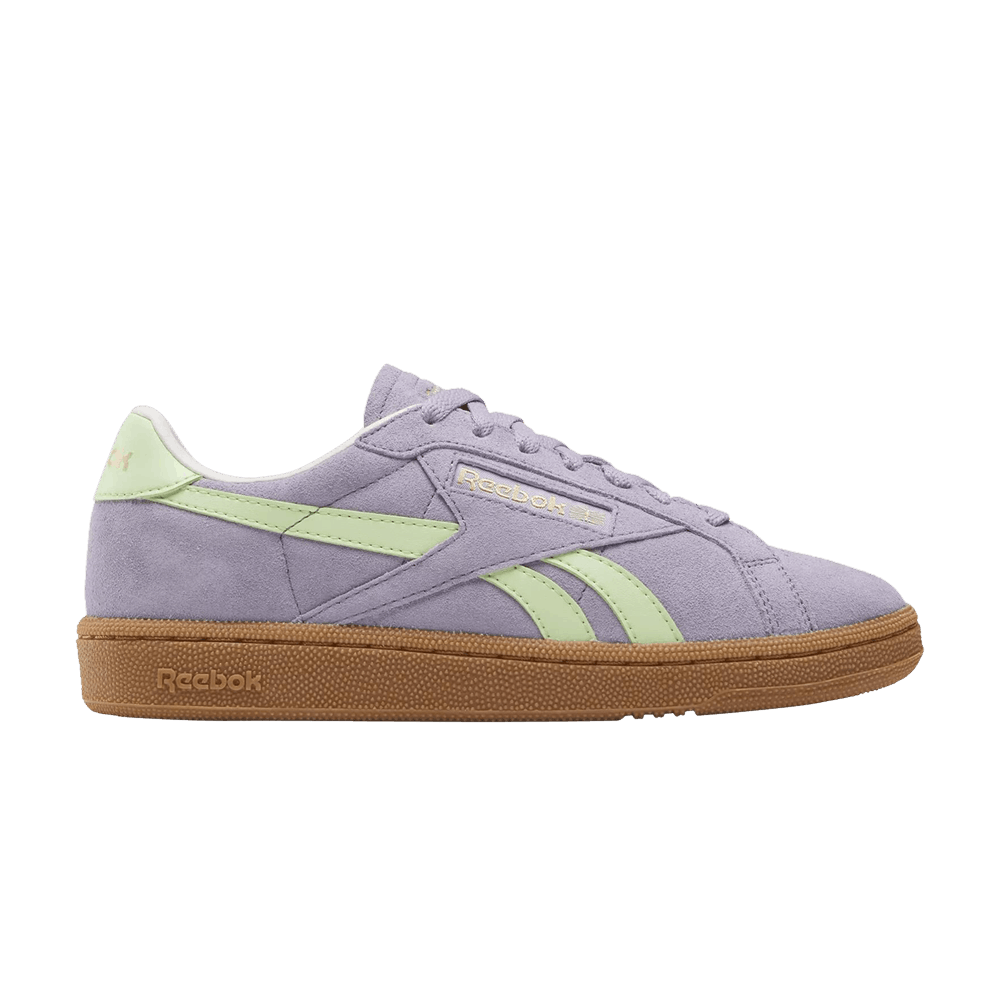 Reebok Wmns Club C Grounds UK 'Dusk Purple Astro Lime'