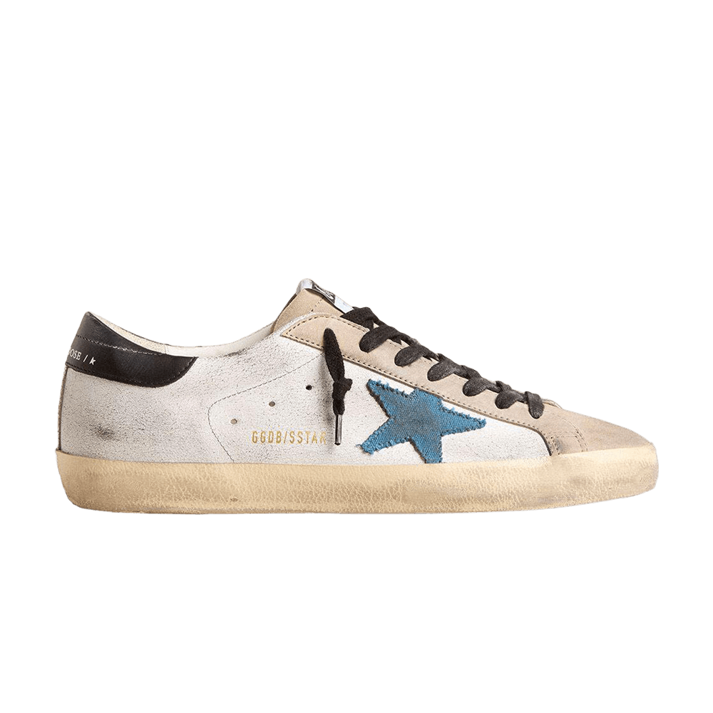 Golden Goose Superstar 'White Light Blue Black'
