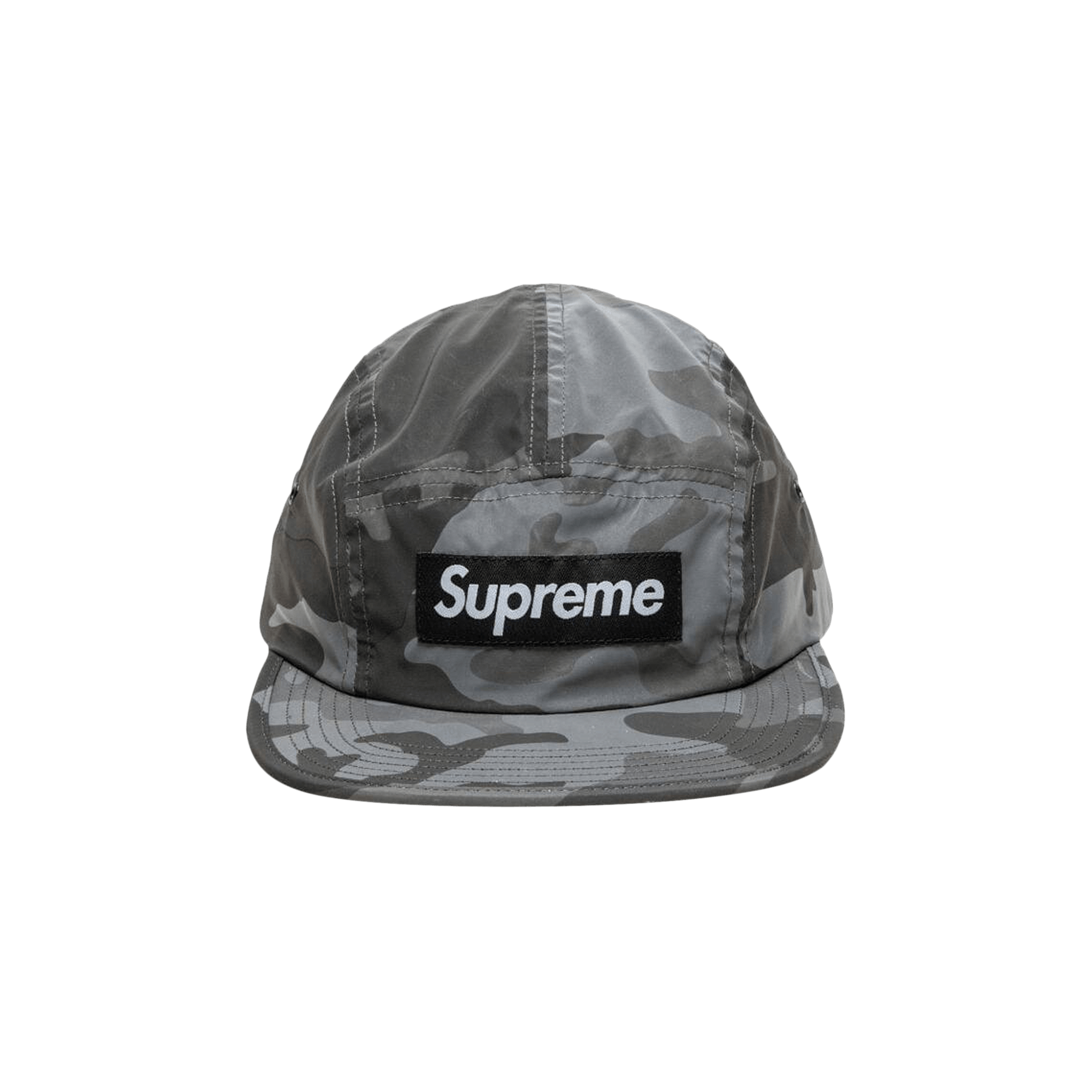 Supreme Reflective Camo Camp Cap 'Snow Camo'