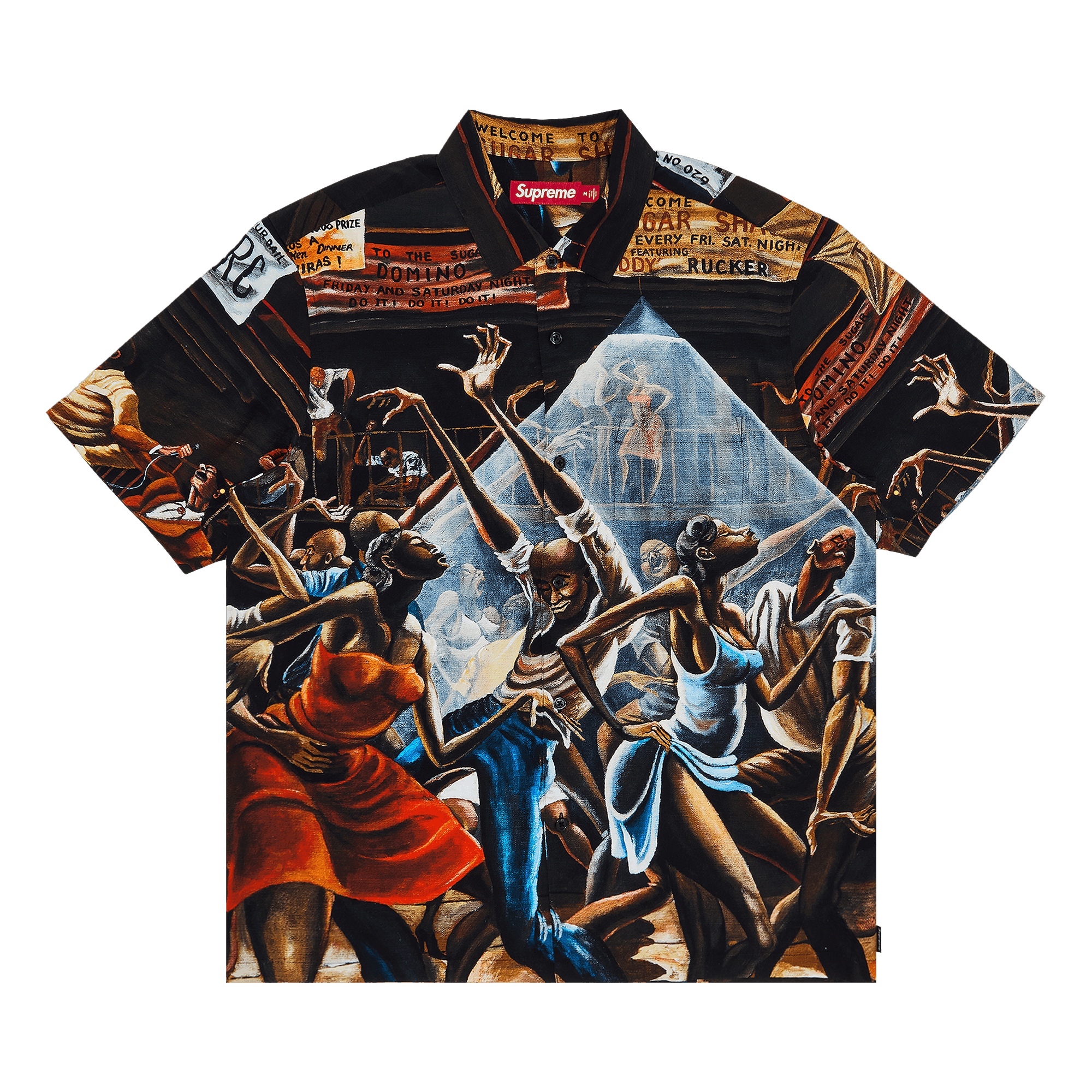 Supreme x Ernie Barnes Short-Sleeve Shirt 'Dance'