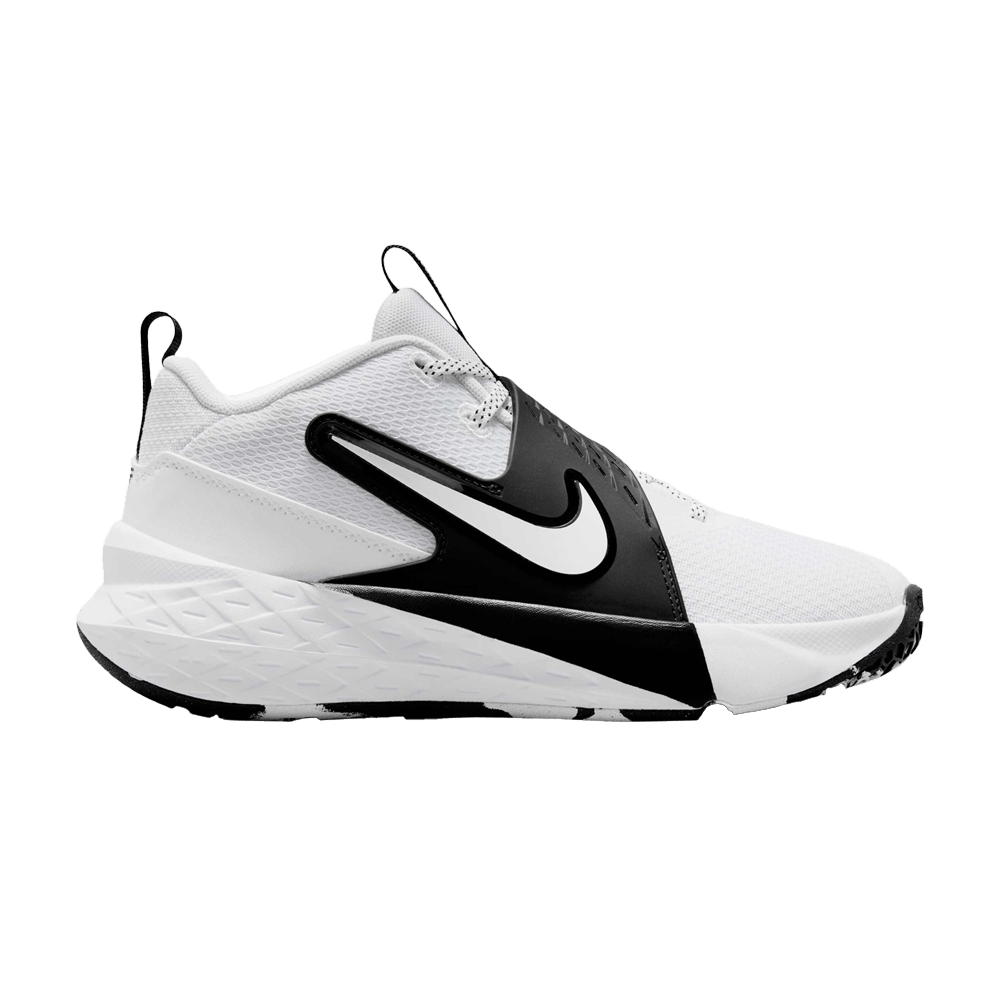 Nike Team Hustle D12 GS 'White Black'