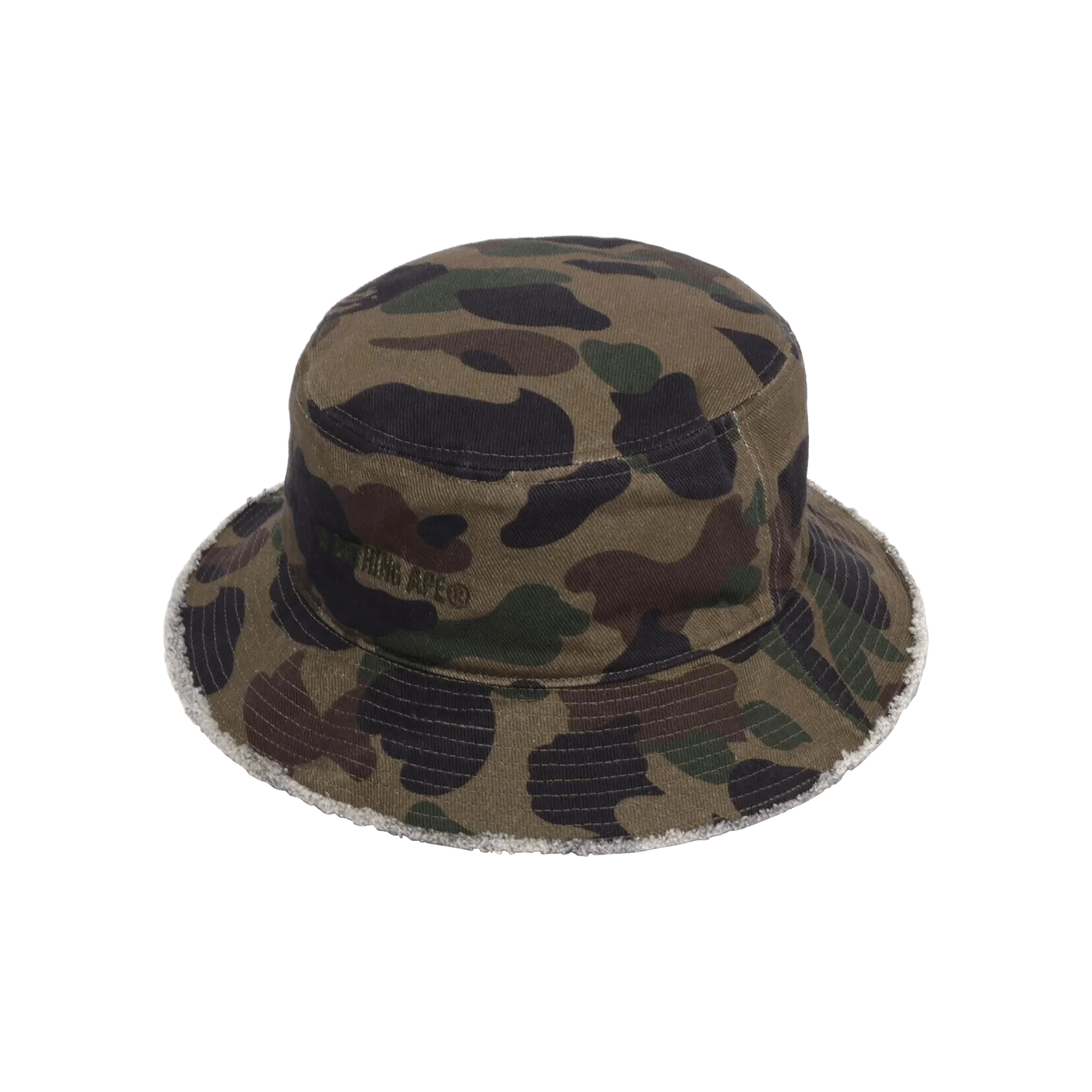 BAPE 1st Camo Buckle Hat 'Green'