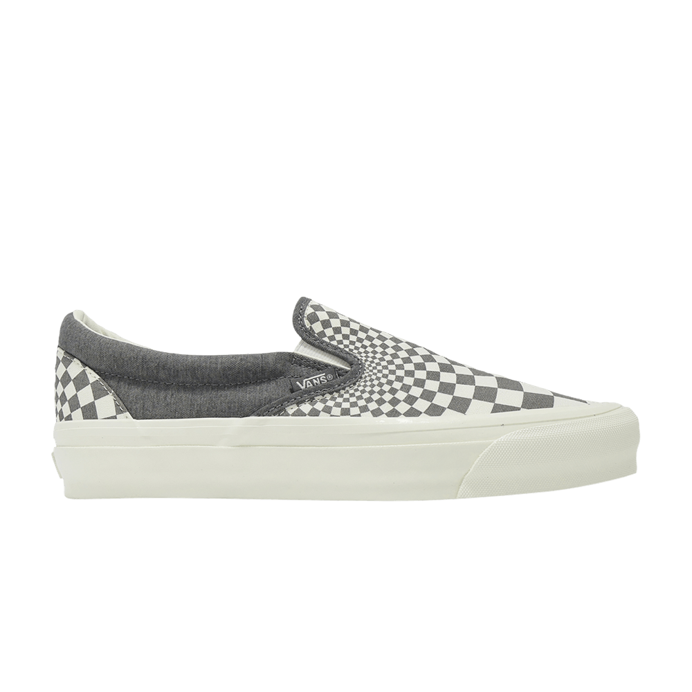 Vans Slip-On Reissue 98 'Radial Checkerboard - Pewter Marshmallow'