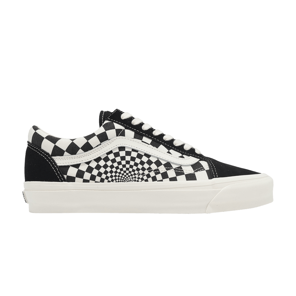 Vans Old Skool 'Radial Checkerboard - Black Marshmallow'