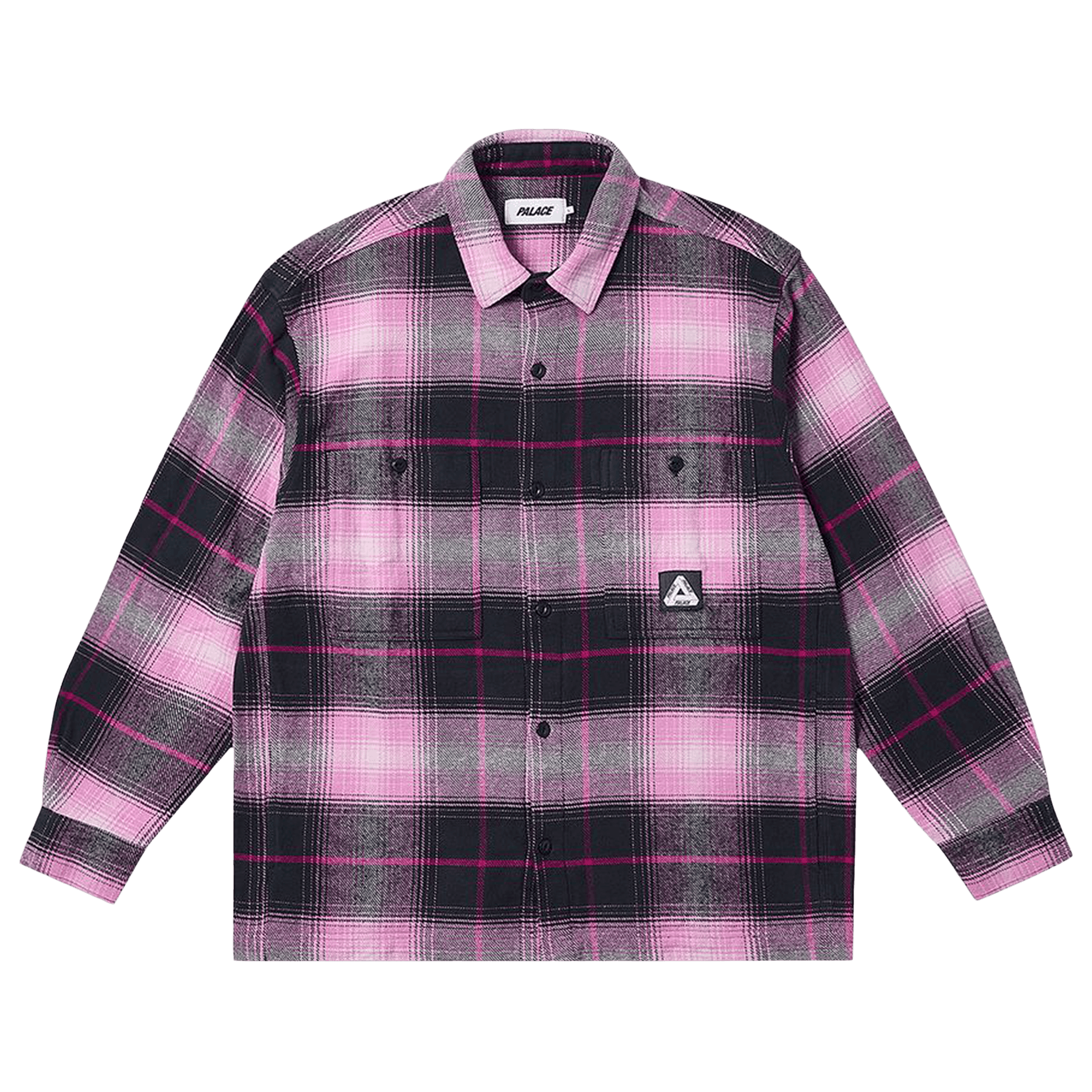 Palace Work Shirt 'Navy/Pink'