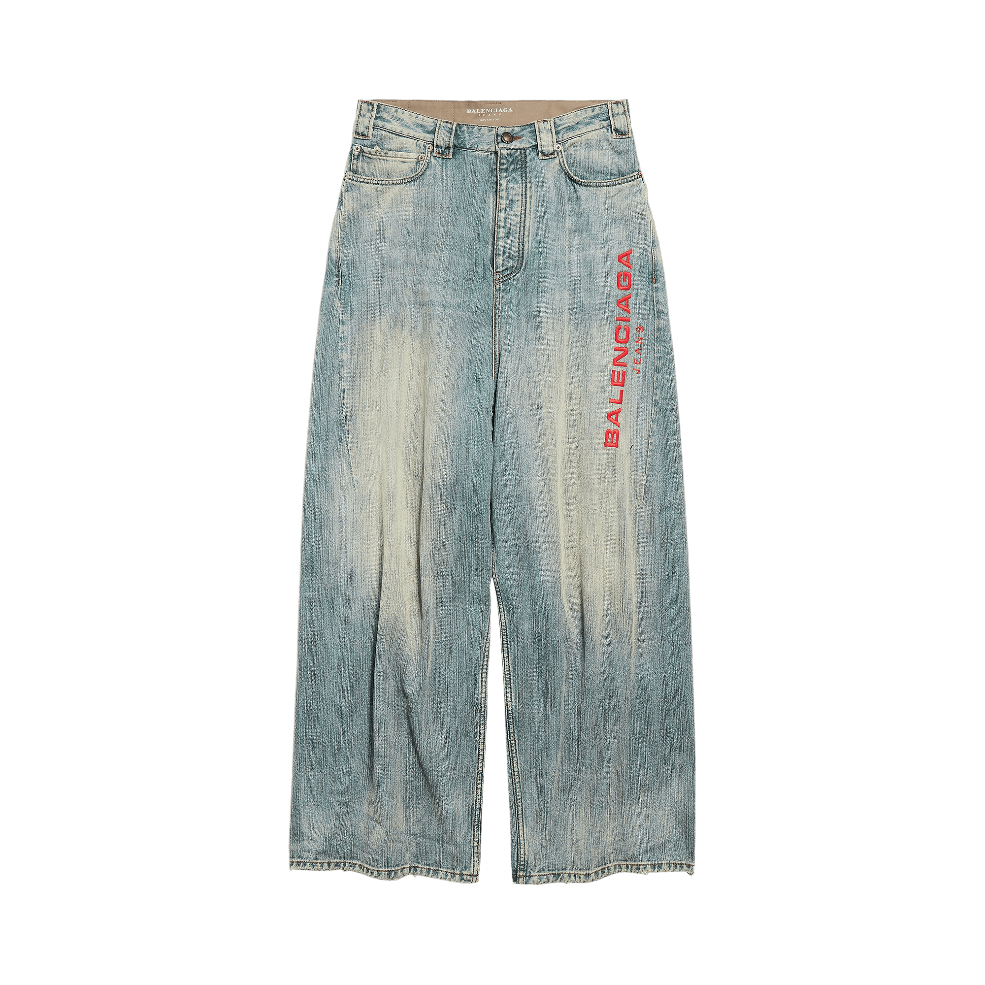 Buy Versace Denim Pants 'Medium Blue' - 1012634 1A07079