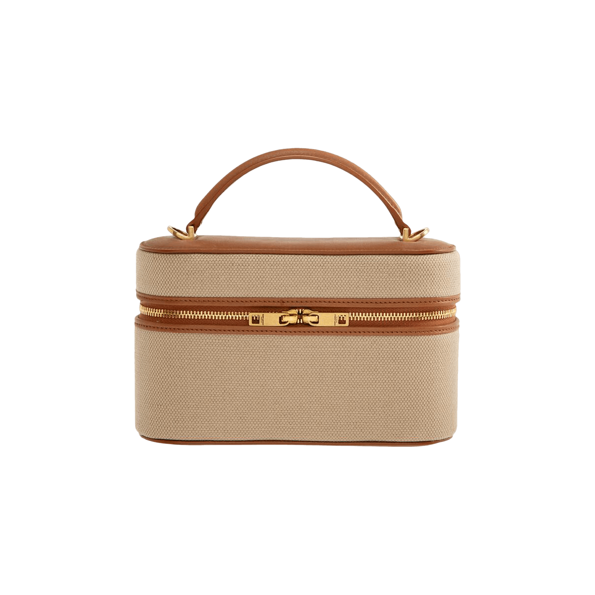 Saint Laurent Mini Vanity Bag 'Desert Dust/Brick'