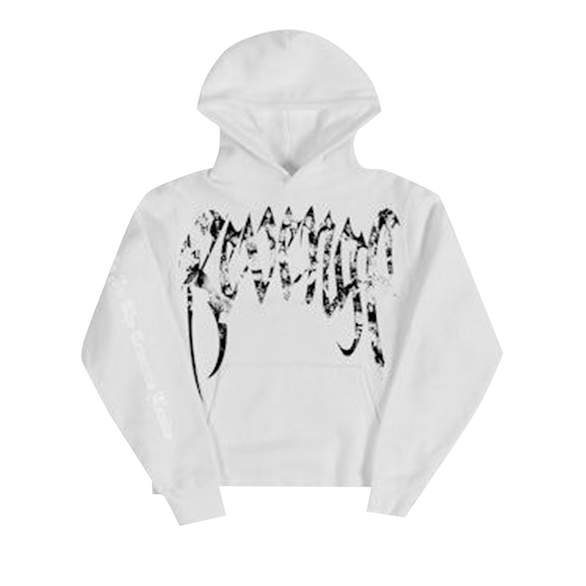 Buy Revenge Contrast Embroidered Zip Hoodie 'Black/Red' - 12017