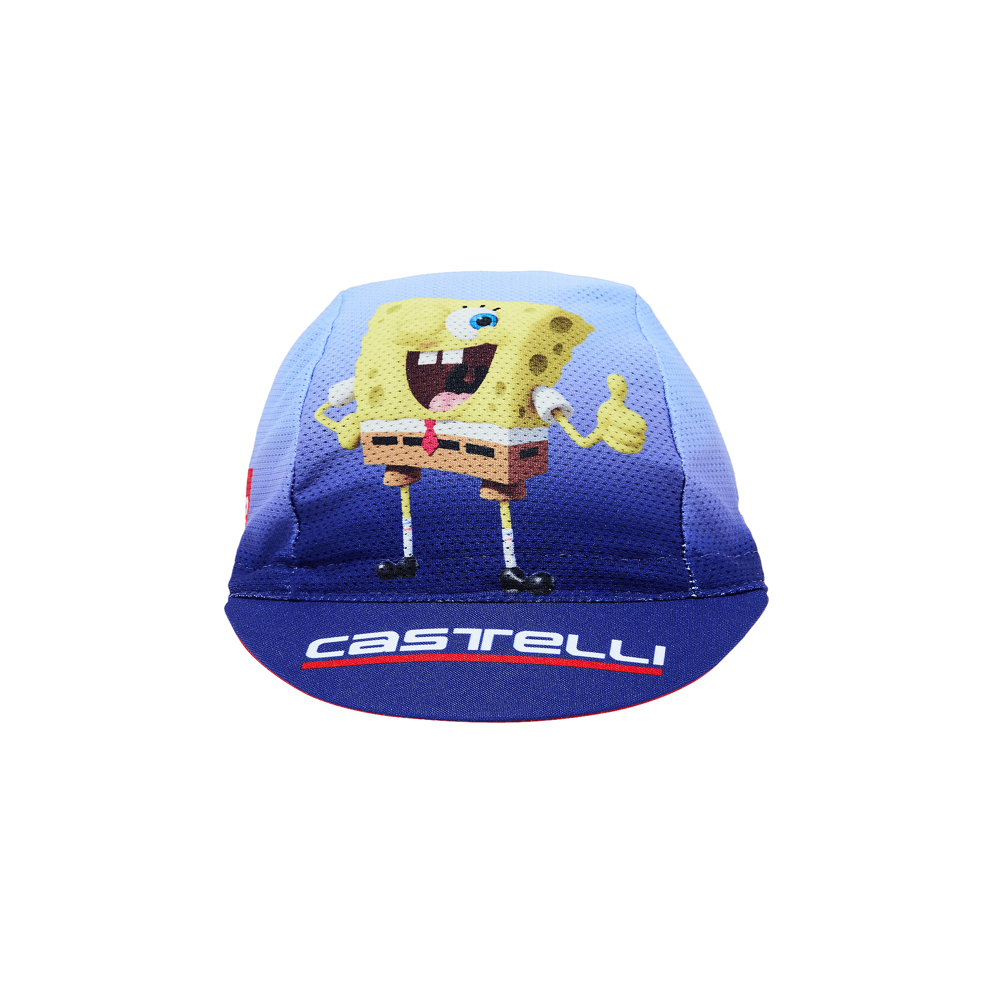 Supreme x Spongebob Squarepants x Castelli Cycling Cap 'Blue'