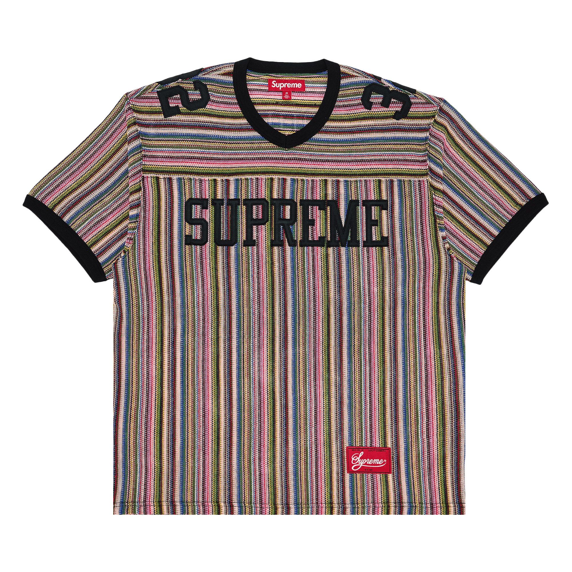 Supreme Open Knit Football Top 'Multicolor'