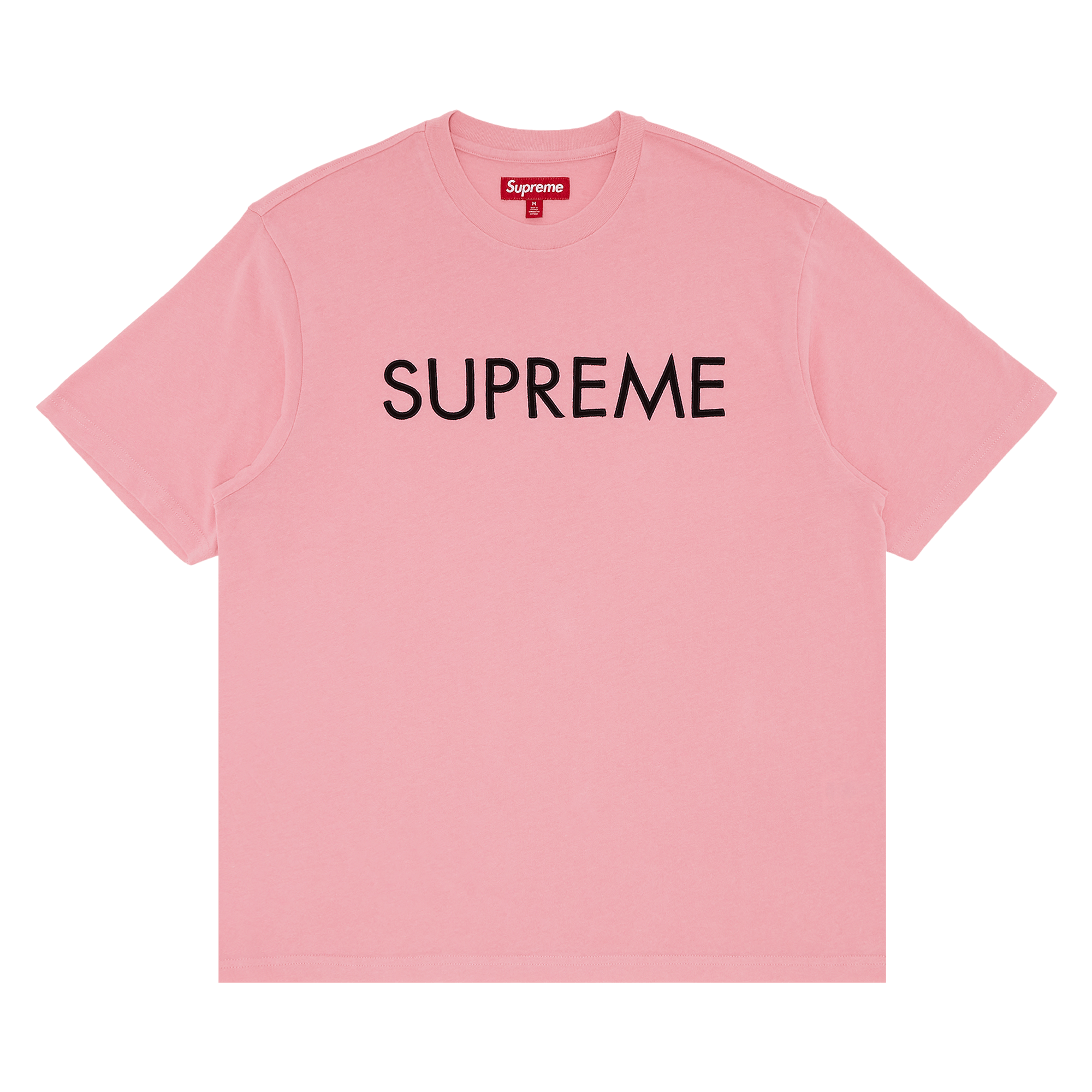 Supreme Capital Short-Sleeve Top 'Pink'