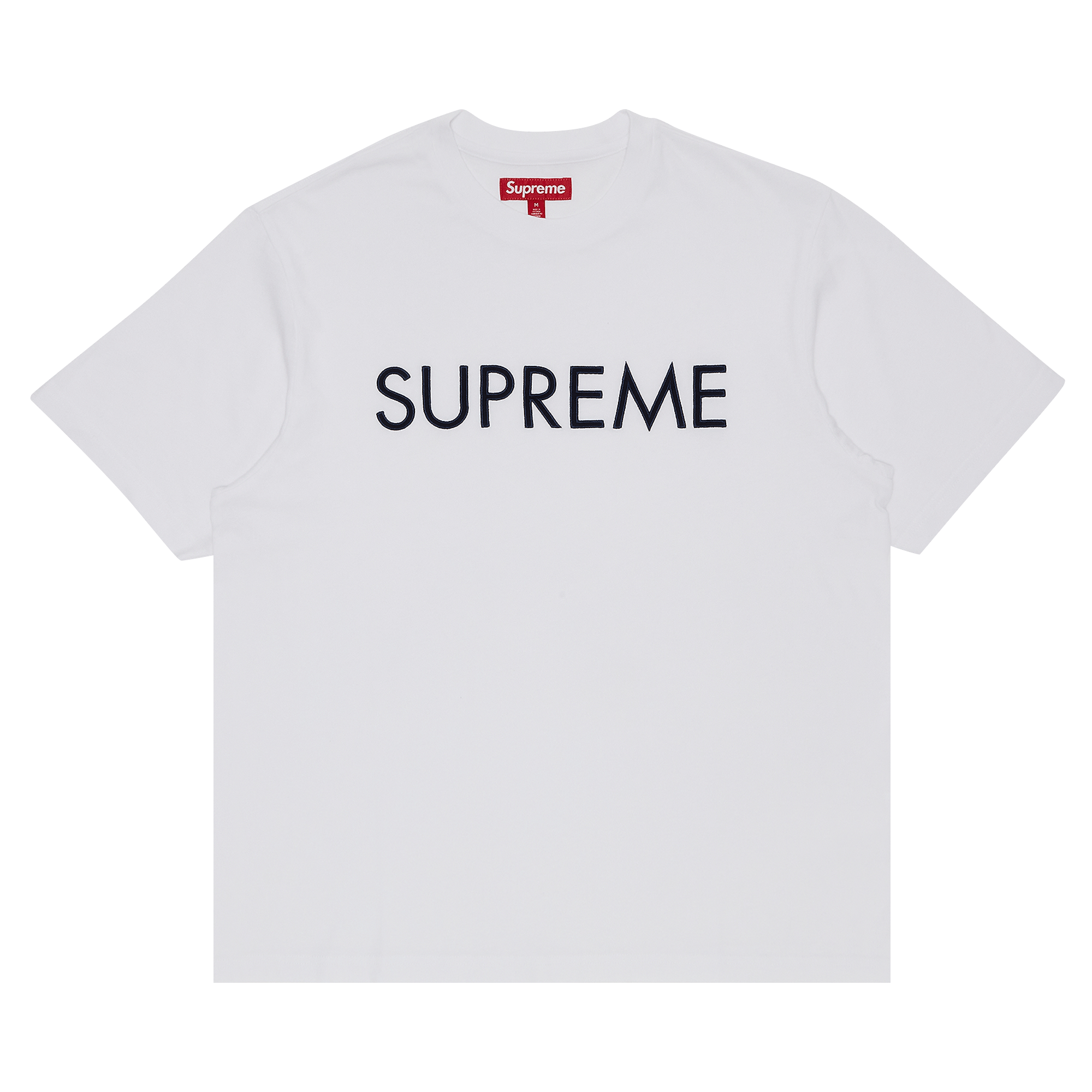Supreme Capital Short-Sleeve Top 'White'
