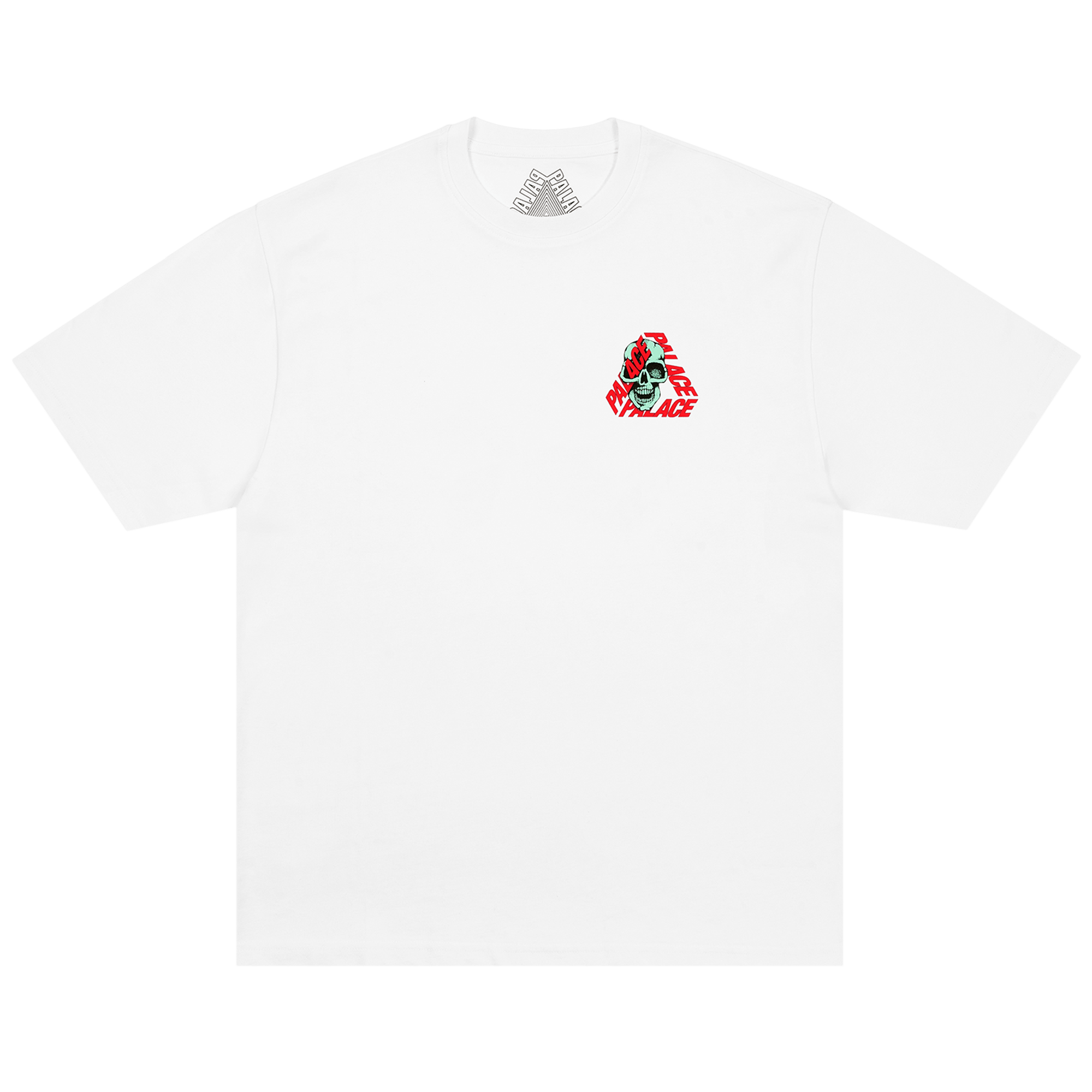 Palace P3 Skull T-Shirt 'White'
