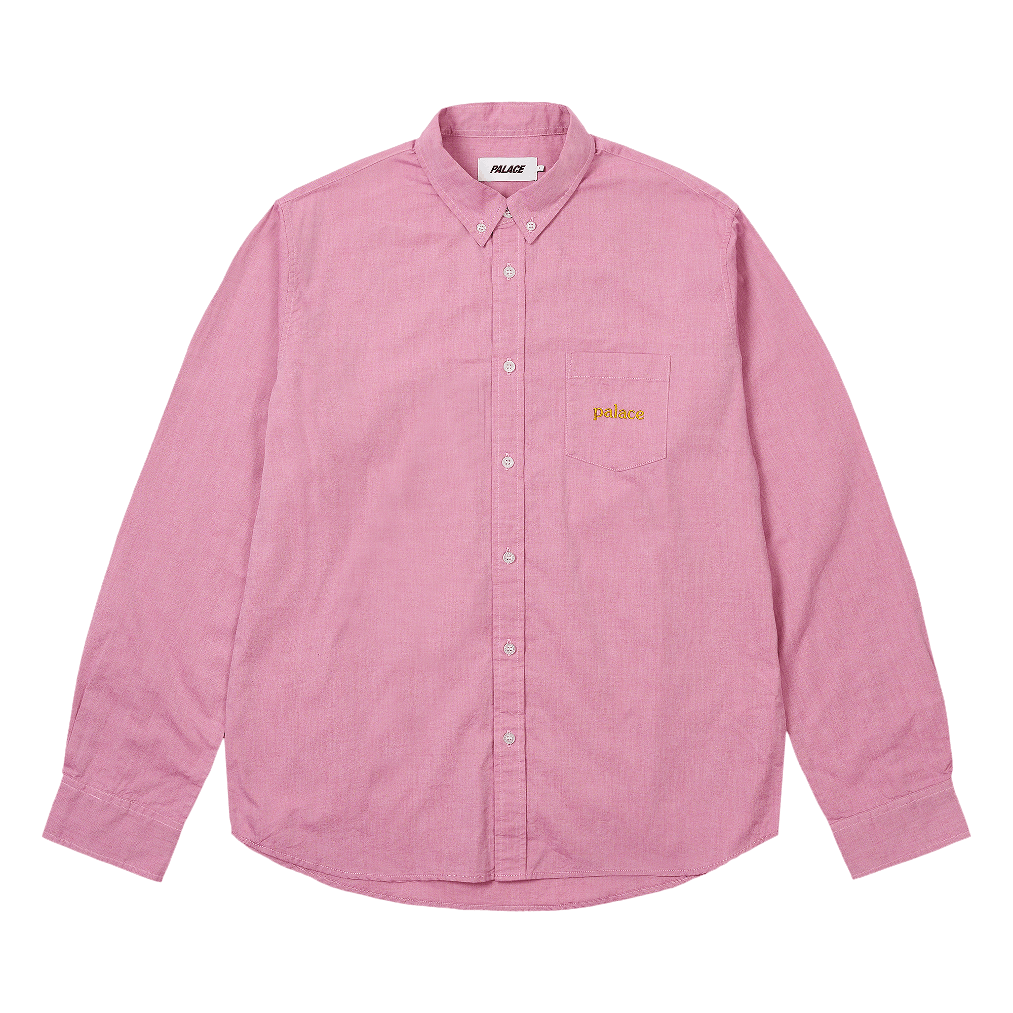 Palace Oxford Shirt 'Burgundy'