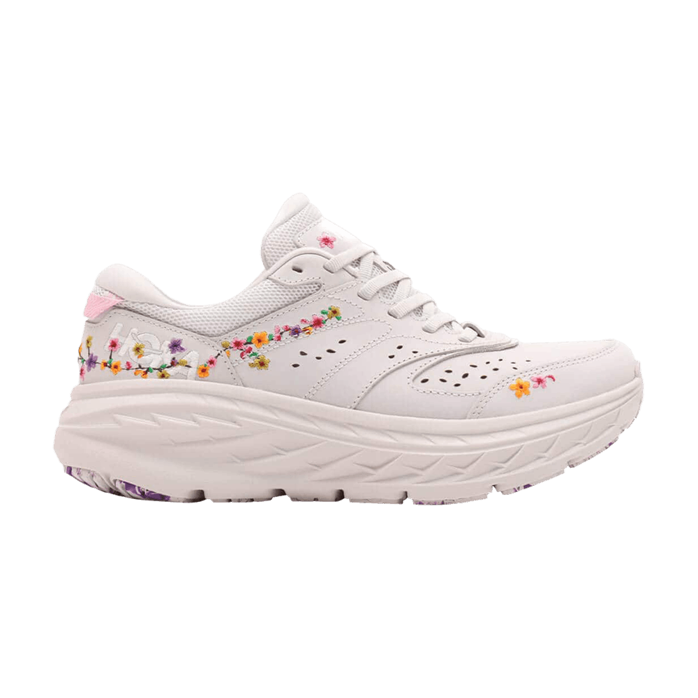 HOKA Bondi L 'Vibrant Bloom Pack - NImbus Cloud'