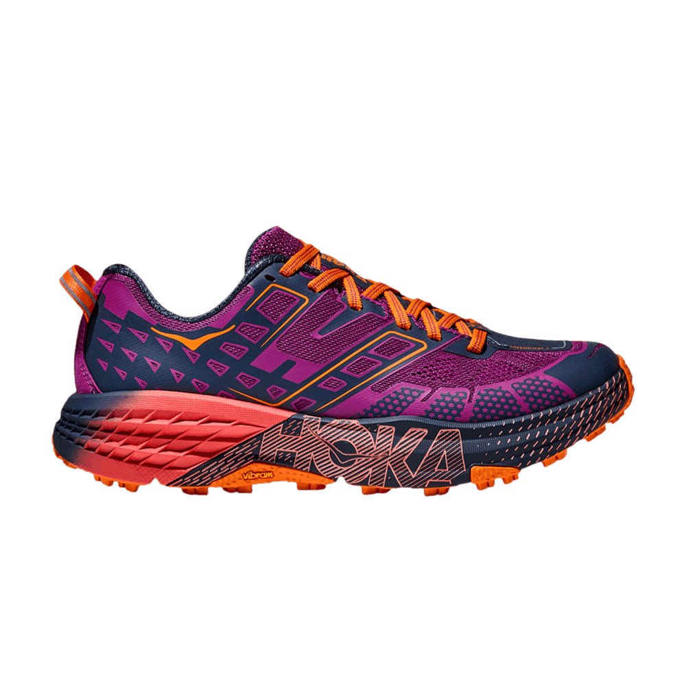 【J19634】HIGH-SPEED-FLOWER VOL.2 Buy Speedgoat 2 Low 'Wild Flower Electric Tangerine
