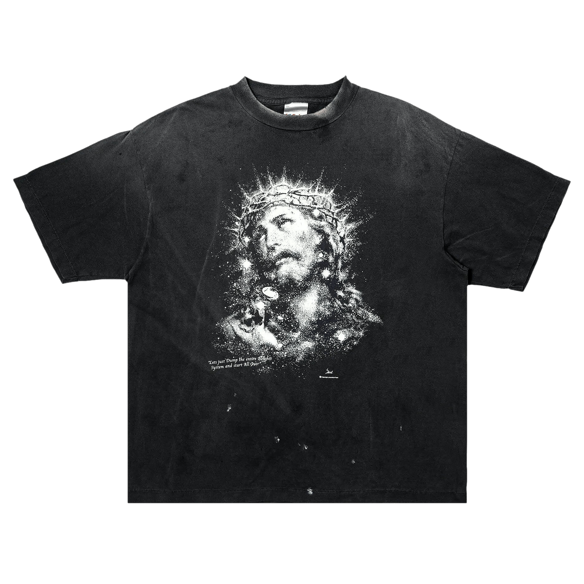 【国内発送】★Saint Mxxxxxx★SS TEE/CHOSEN Buy SAINT Mxxxxxx Chosen Short-Sleeve T-Shirt 'Black' - SM